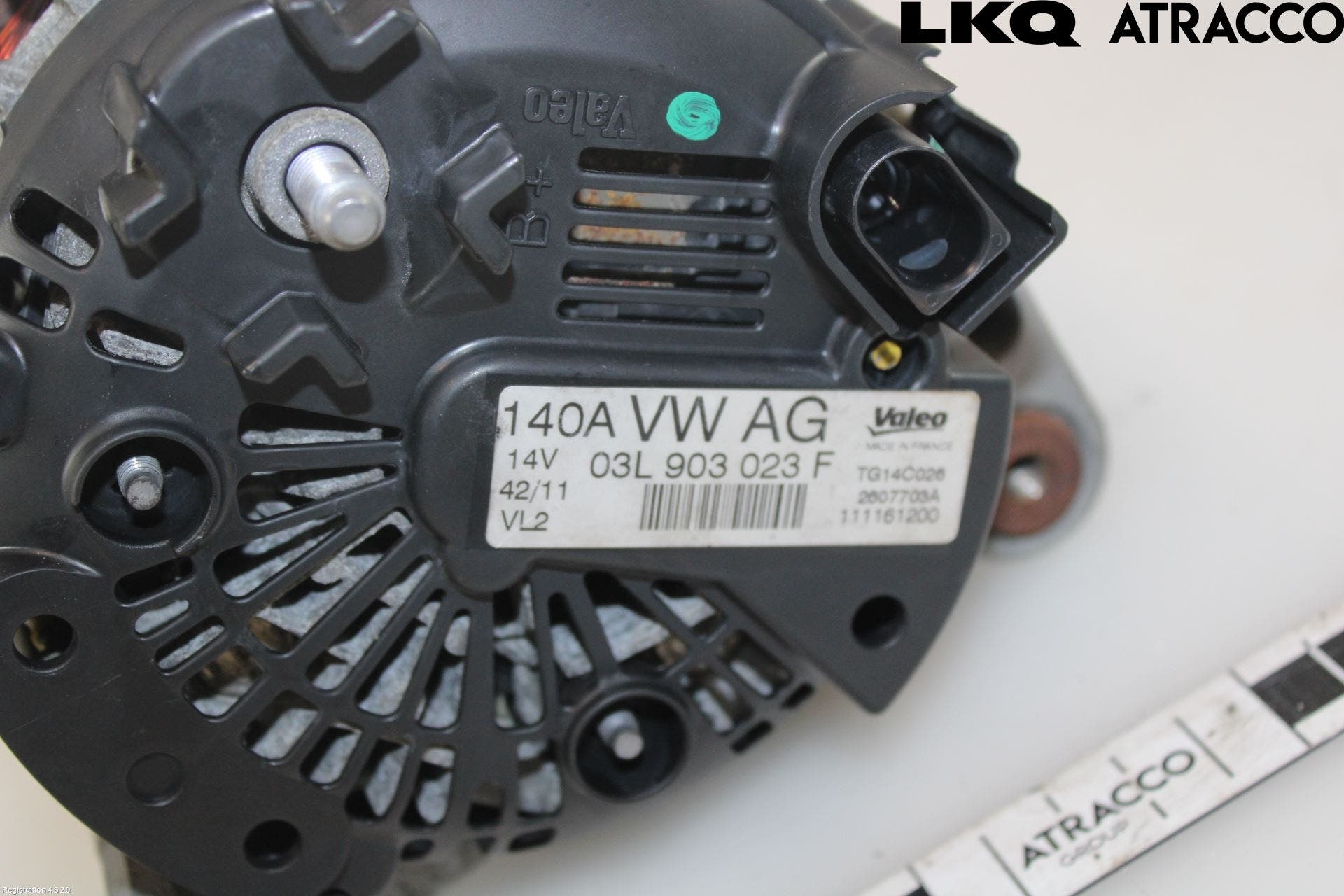 Volkswagen VW GOLF VI 09-13 Generator