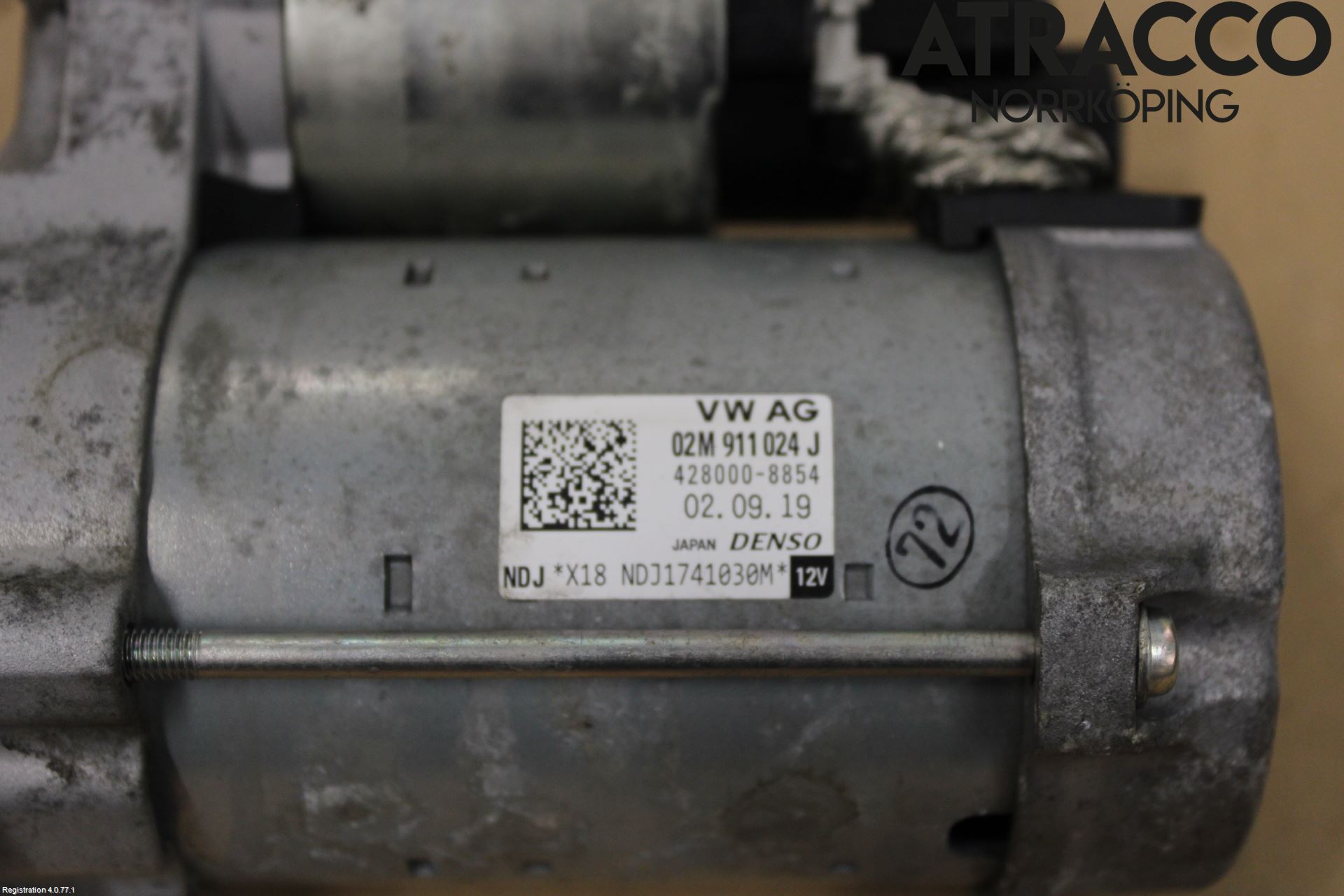 Seat IBIZA V 17-20 Startmotor