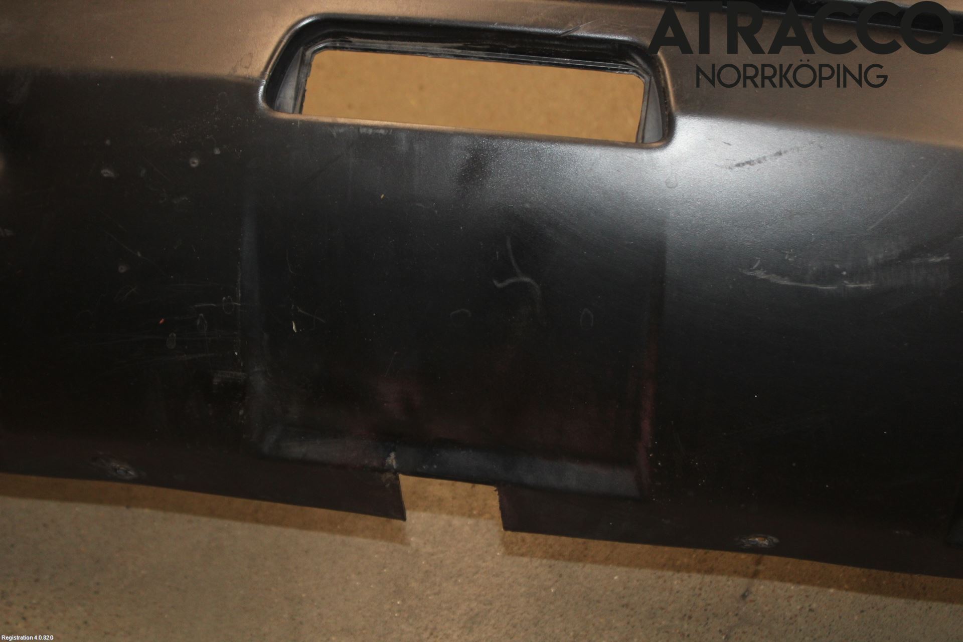 Nissan QASHQAI 10-14 Stötfångarbeklädnad Bak