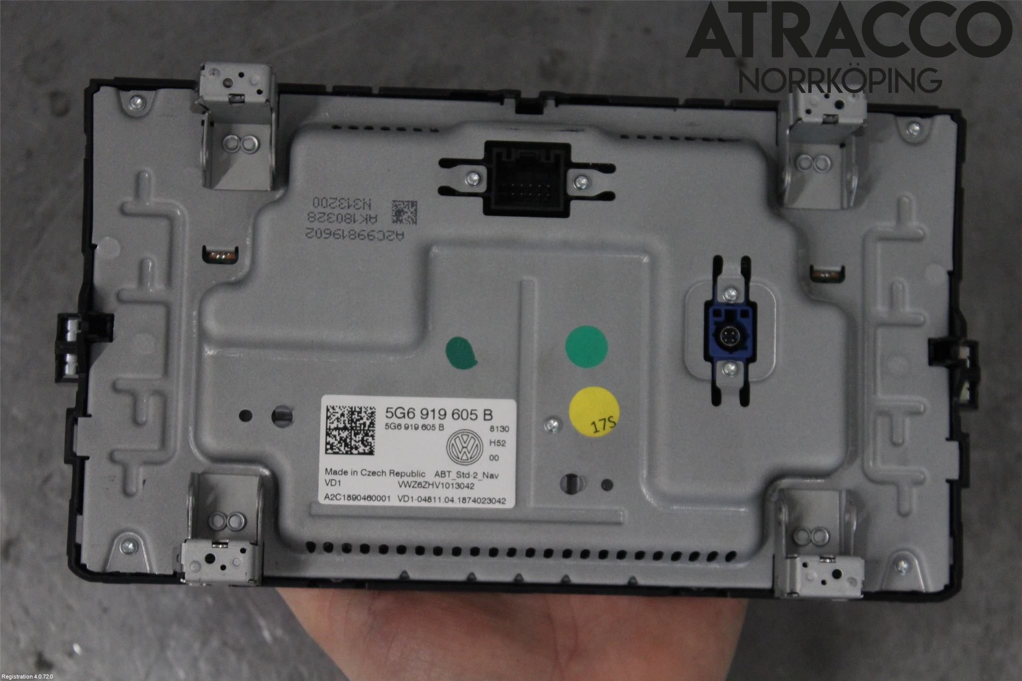 Volkswagen VW ARTEON 17- Multifunktionsdisplay