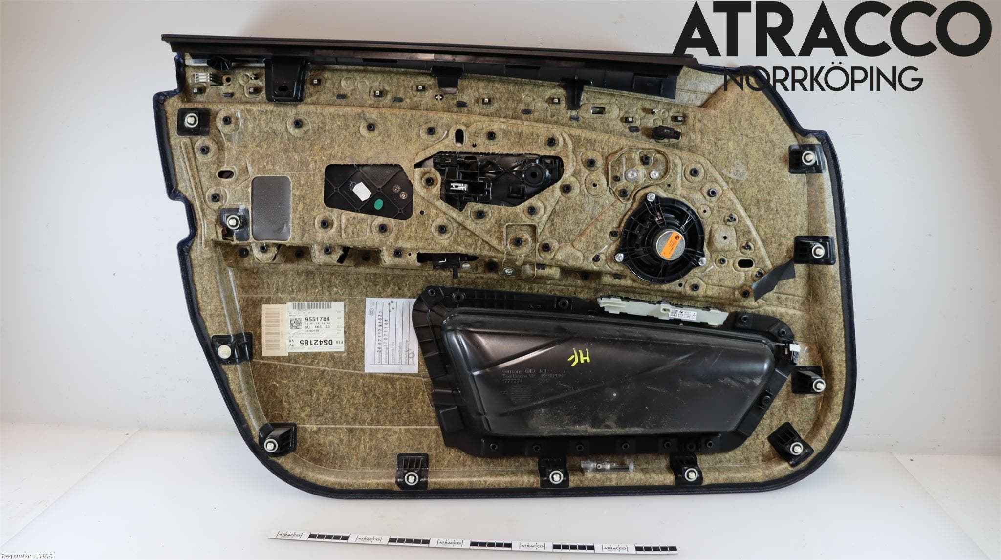 BMW 5 F10/F11/F18 09-17 Dörrklädsel Hö