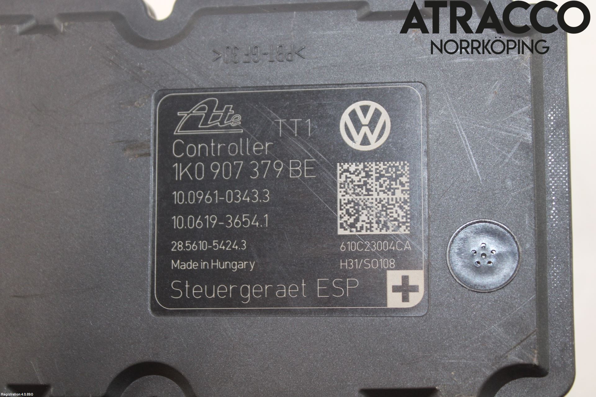 Volkswagen VW GOLF VI 09-13 Abs Hydraulaggregat