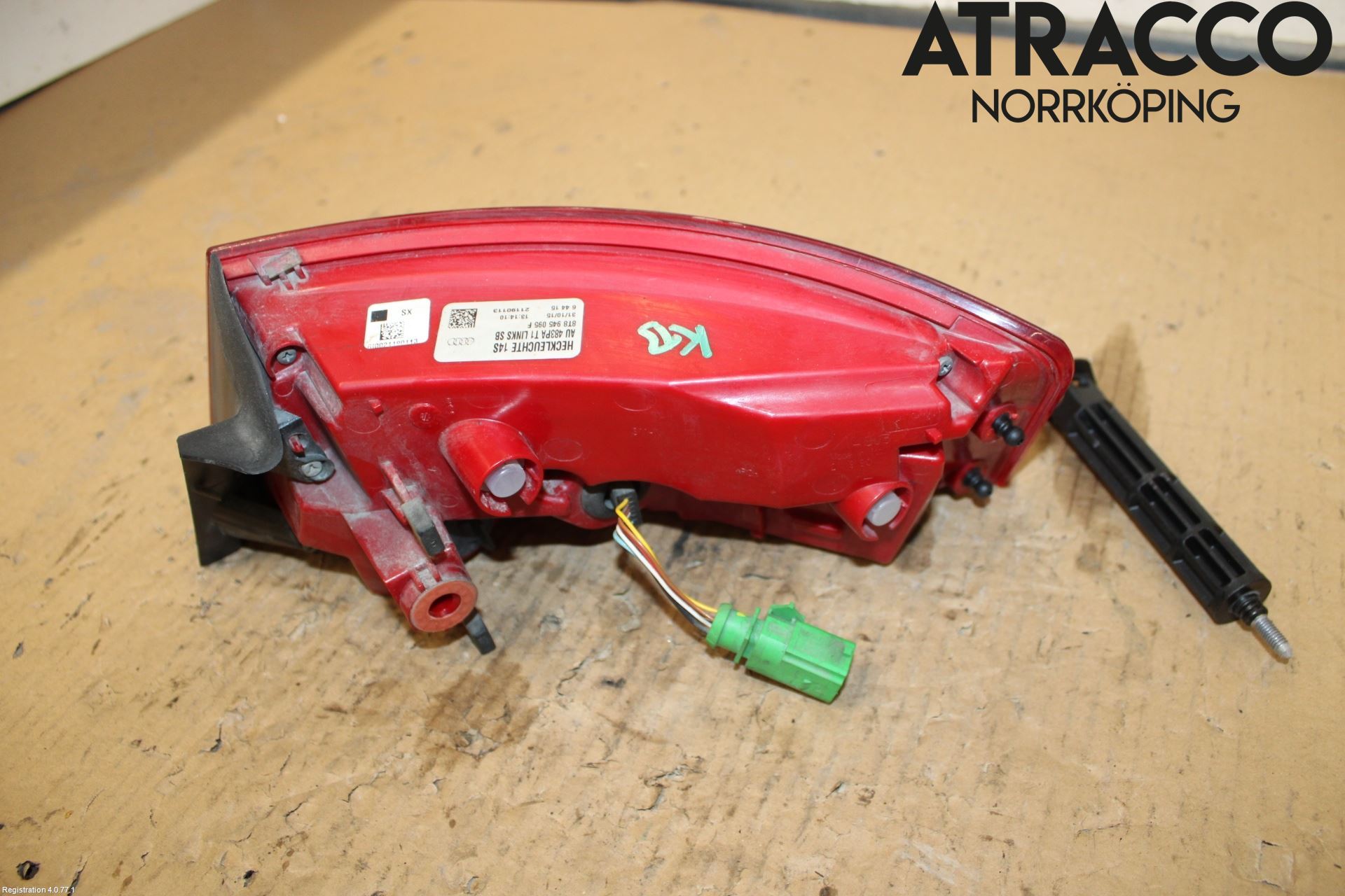 Audi A5 07-16 Bakljus Vänster