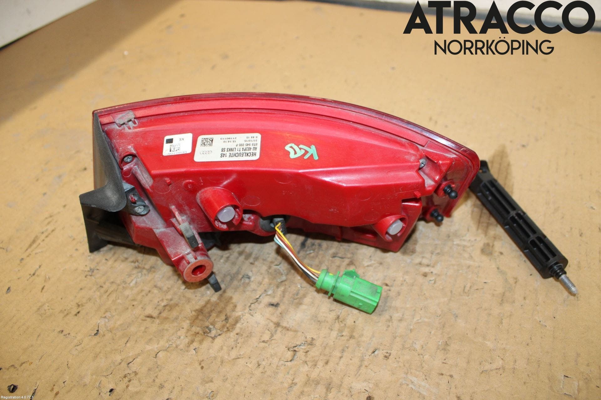 Audi A5 07-16 Bakljus Vänster