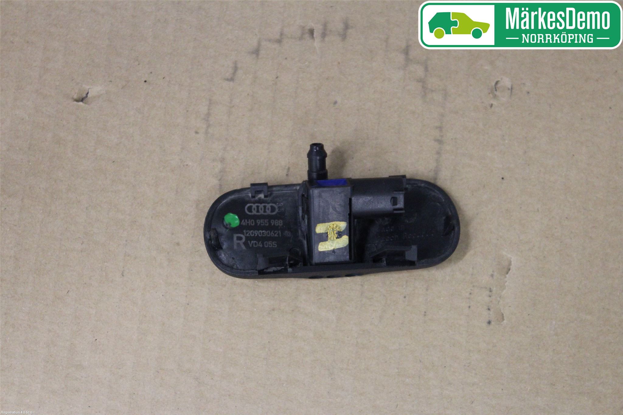 Audi A8/S8 4H 10-17 Spolarmunstycke Rutor