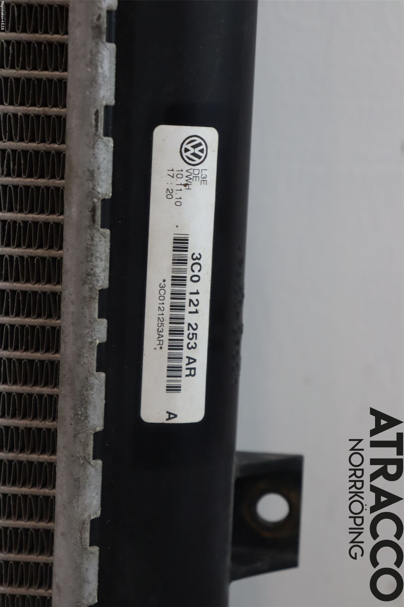 Volkswagen VW PASSAT 11-14 Kylare Man