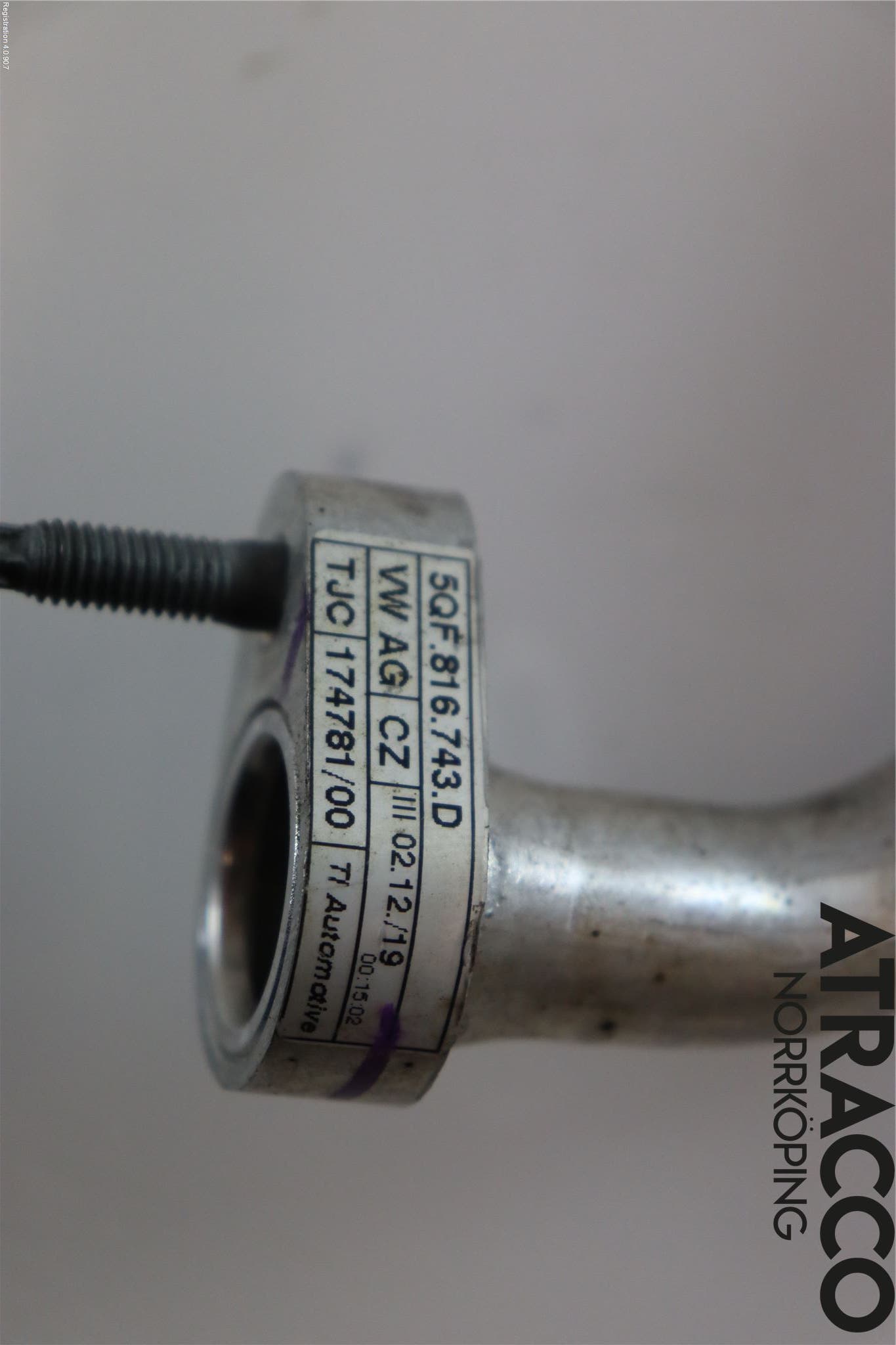 Volkswagen VW TIGUAN ALLSPACE 18- Ac Slang-Rör