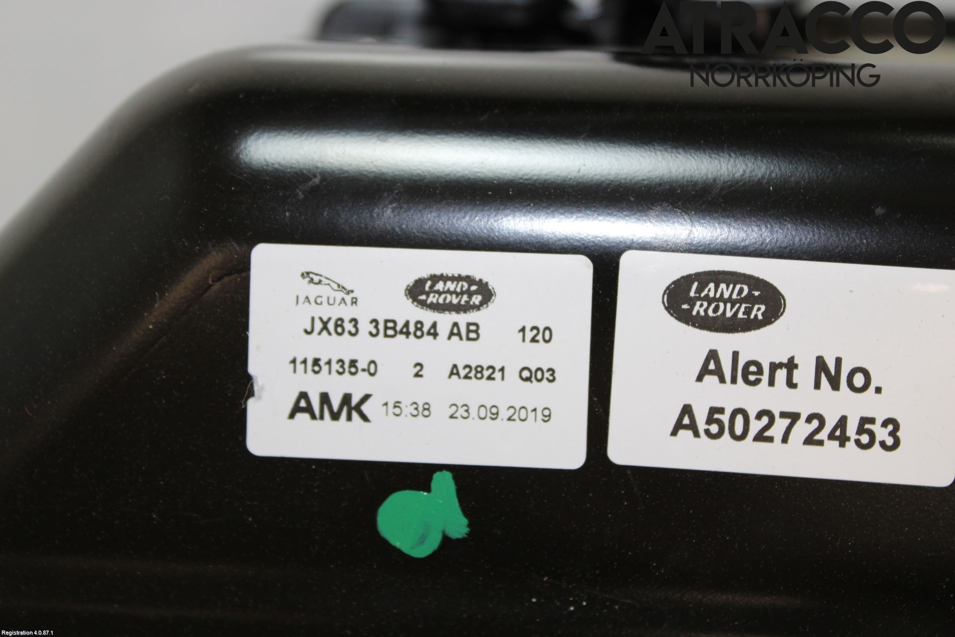 Jaguar XF (X260) 16-24 Kompressor Stöt-Fjädring