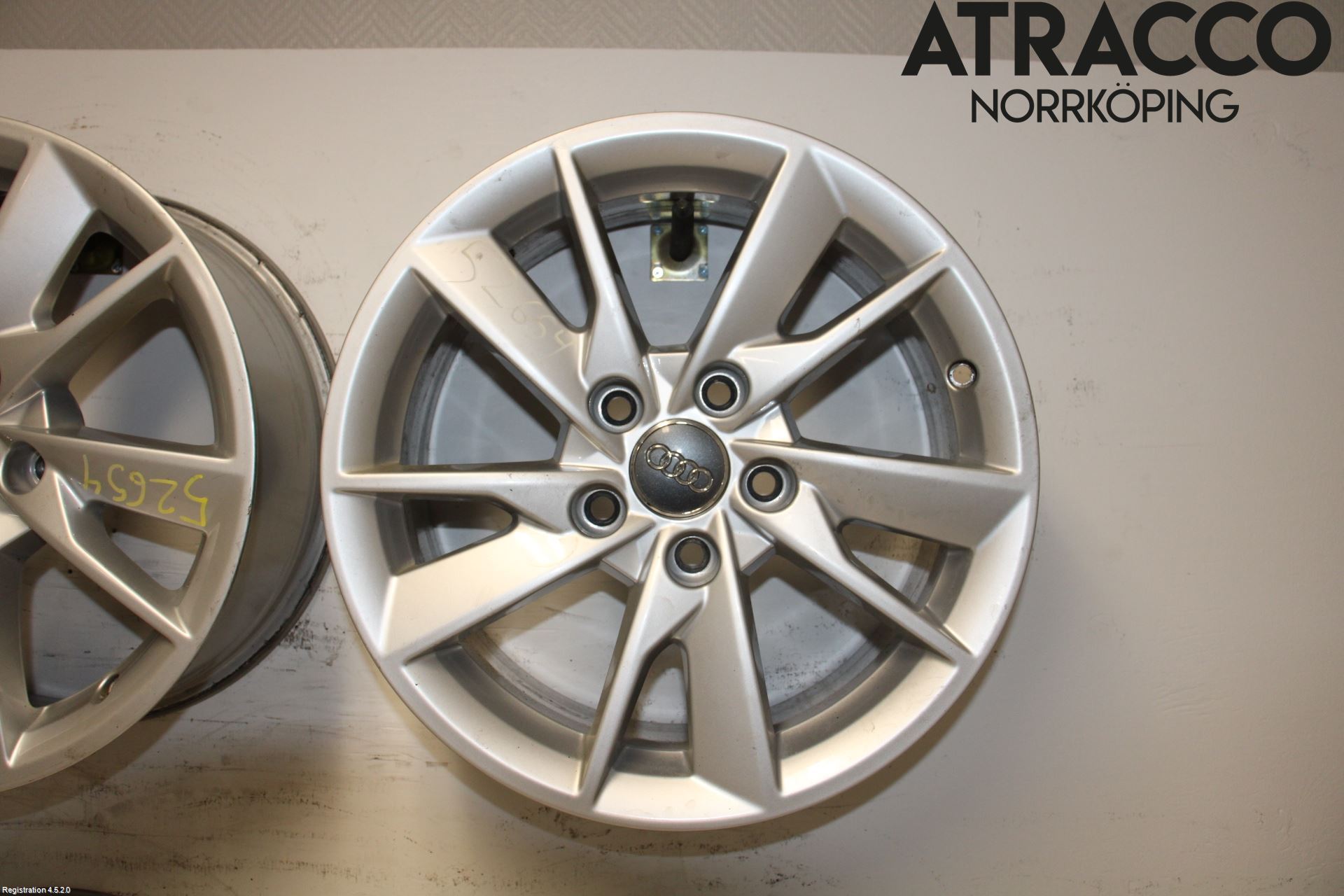 Audi A4/S4 B9 20- Fälgsats Aluminium