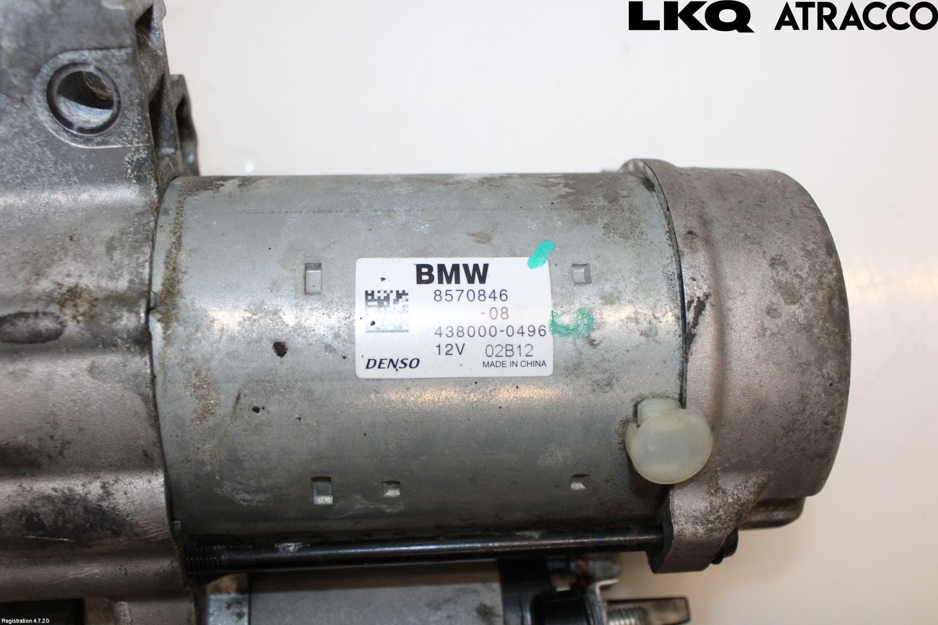 BMW 3 F30/F31/F80 12-19 Startmotor Diesel