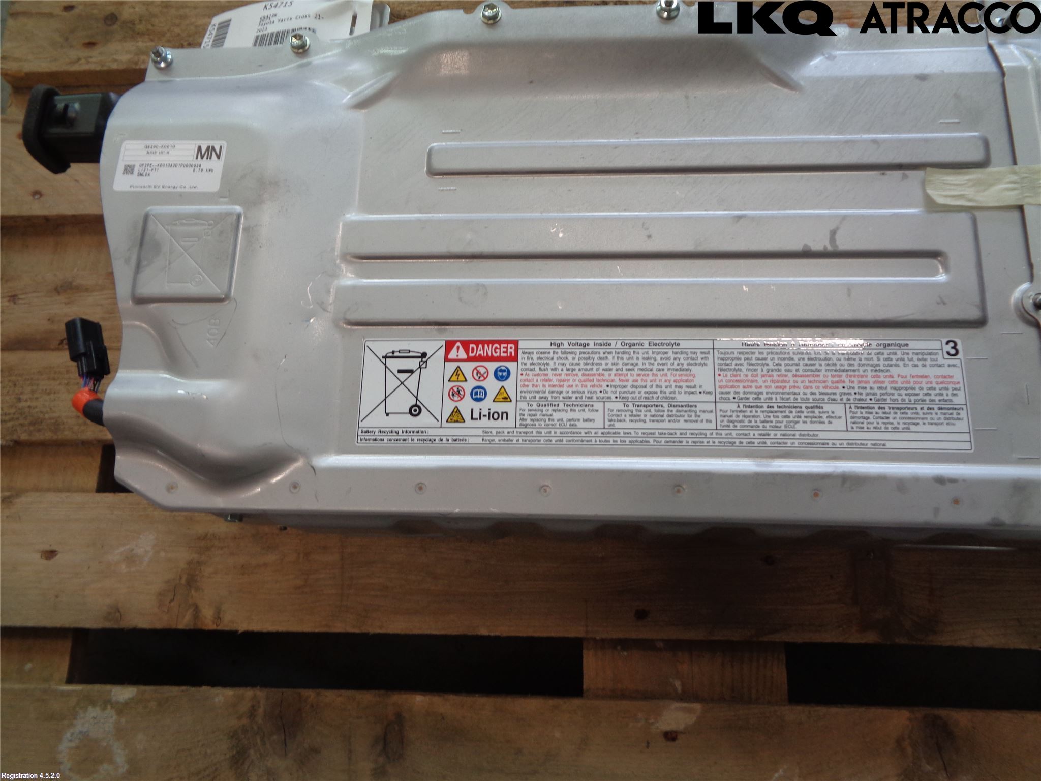 Toyota YARIS CROSS XP21 21- Batteri Högspänning