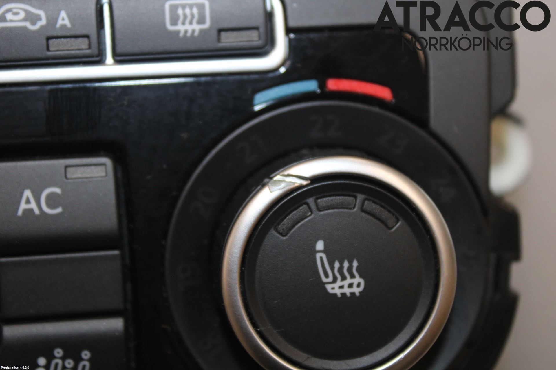 Seat ALHAMBRA 11- Värmereglage