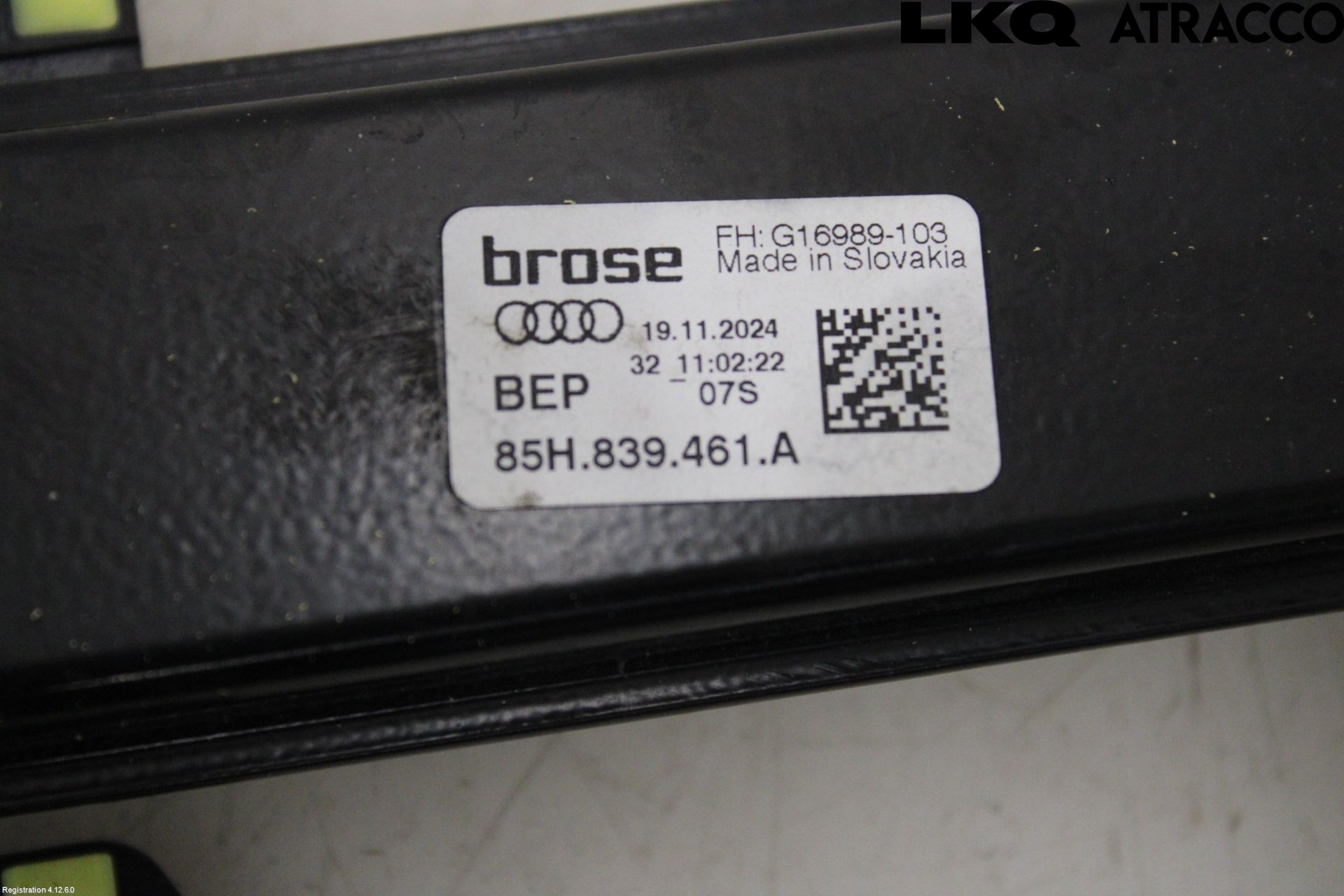 Audi Q6 E-TRON CN 24- Fönsterhiss El Kompl