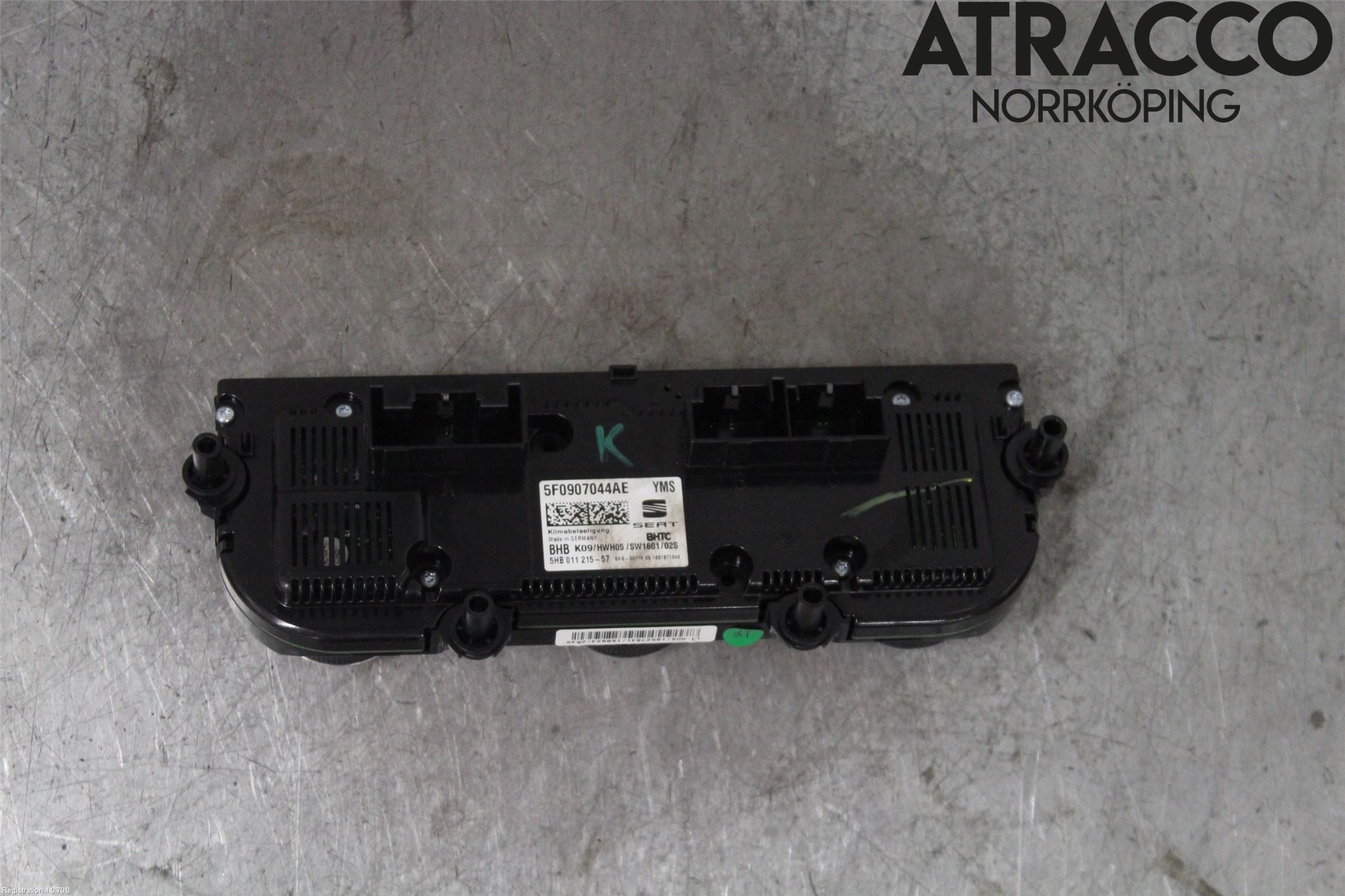 Seat LEON 13-20 Värmereglage