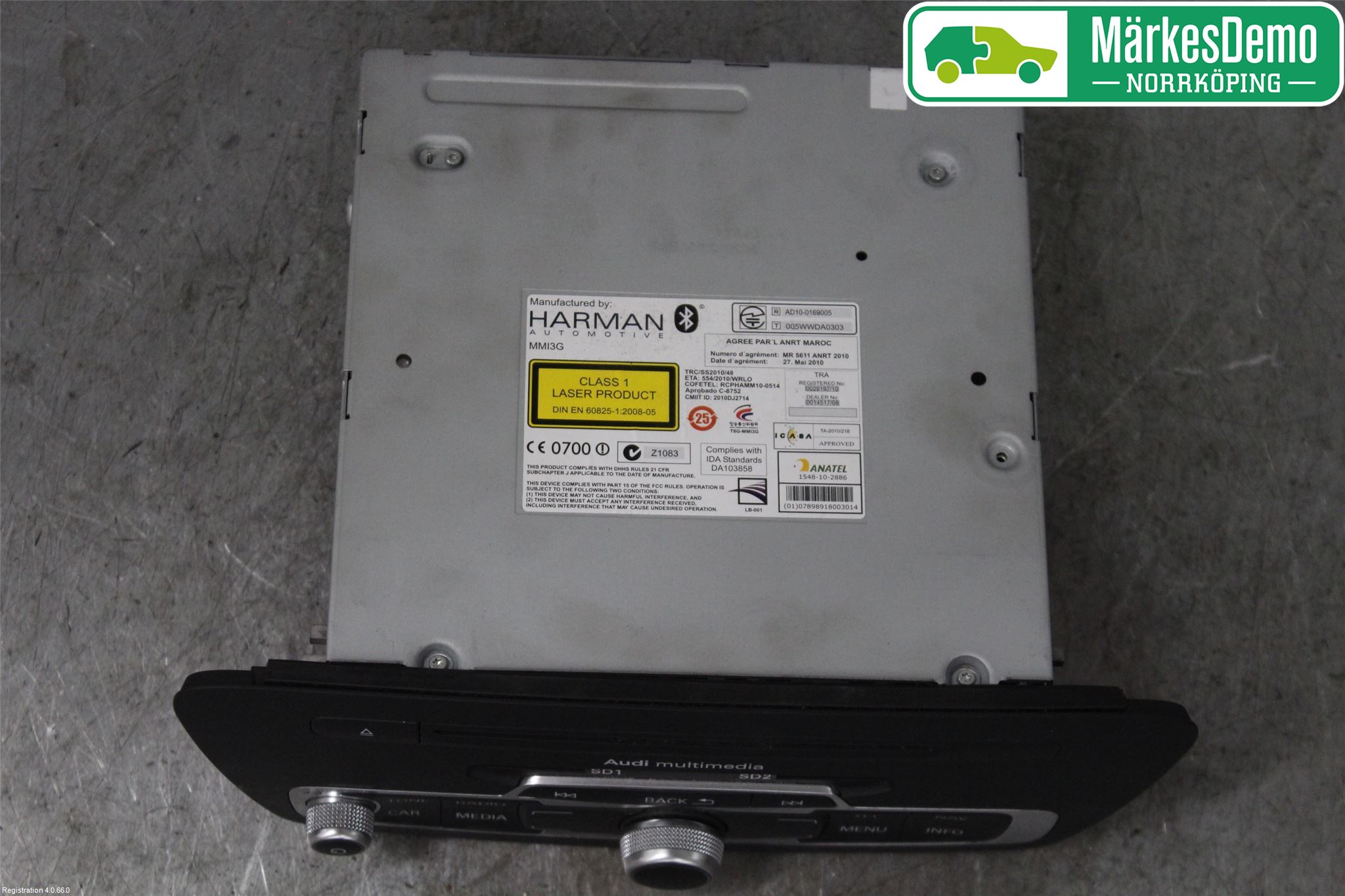 Audi Q3 8U 12-18 Cd Radio - Multimediapanel