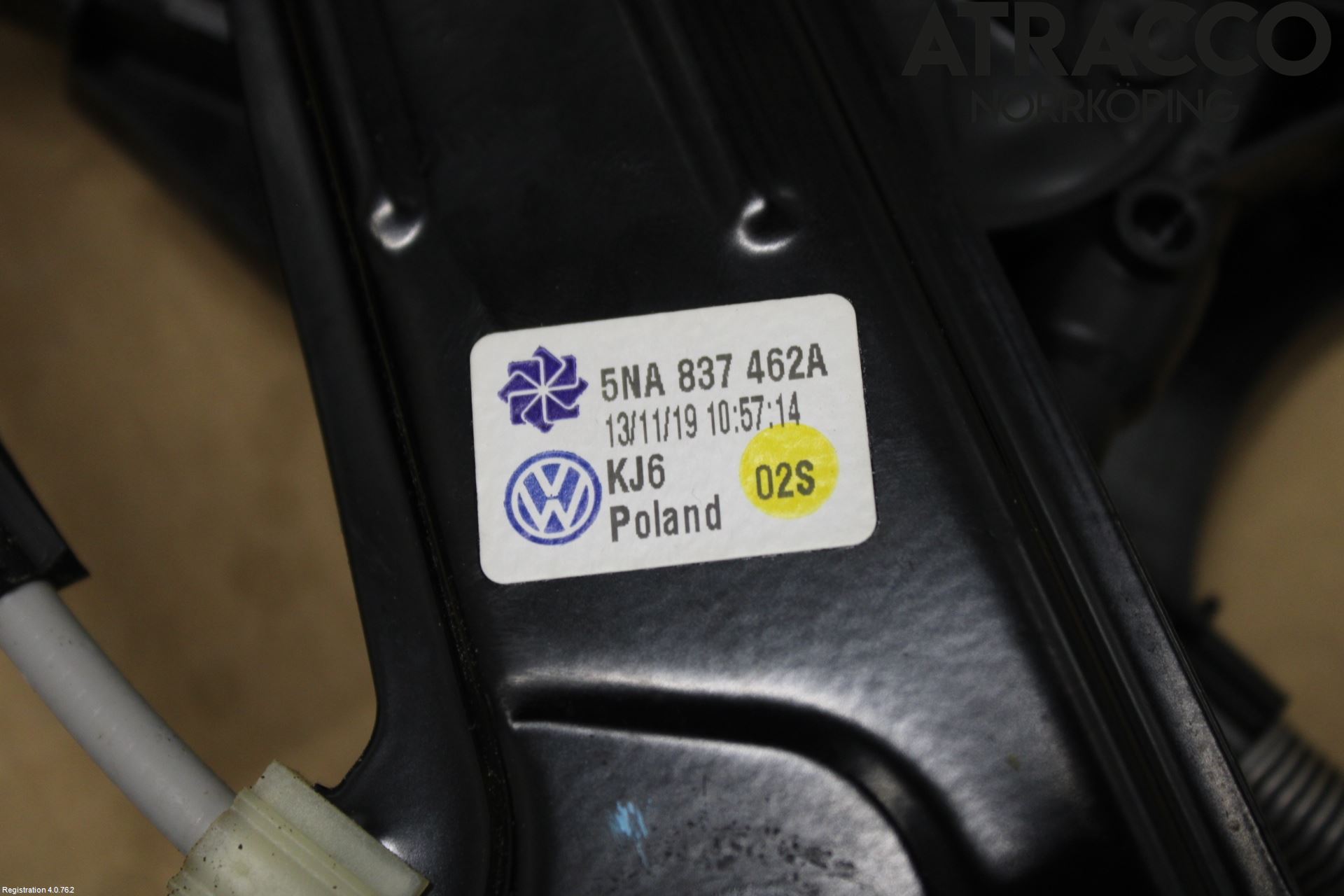 Volkswagen VW TIGUAN 16-24 Fönsterhiss El Kompl