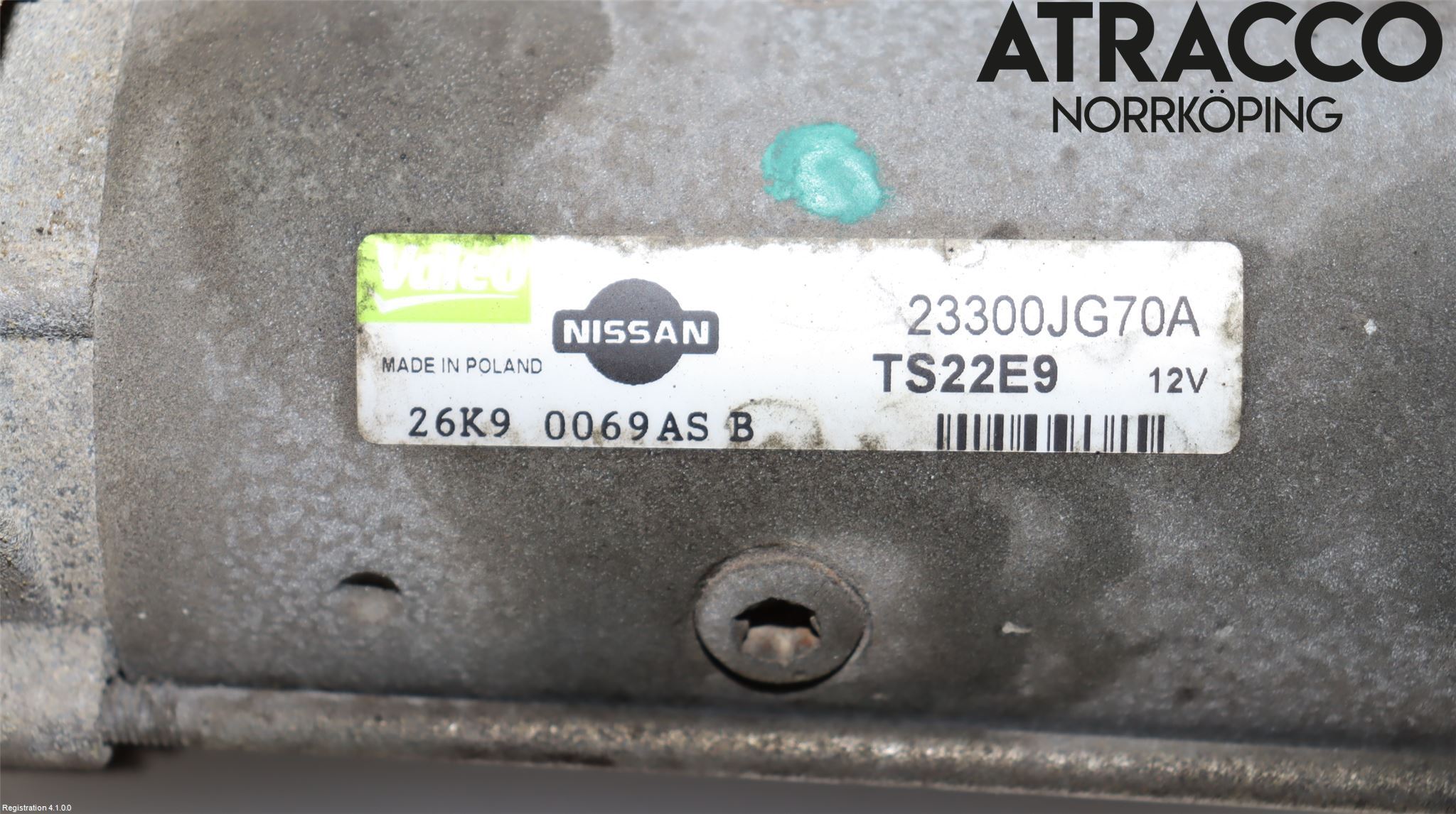 Nissan QASHQAI   07-10 Startmotor Diesel