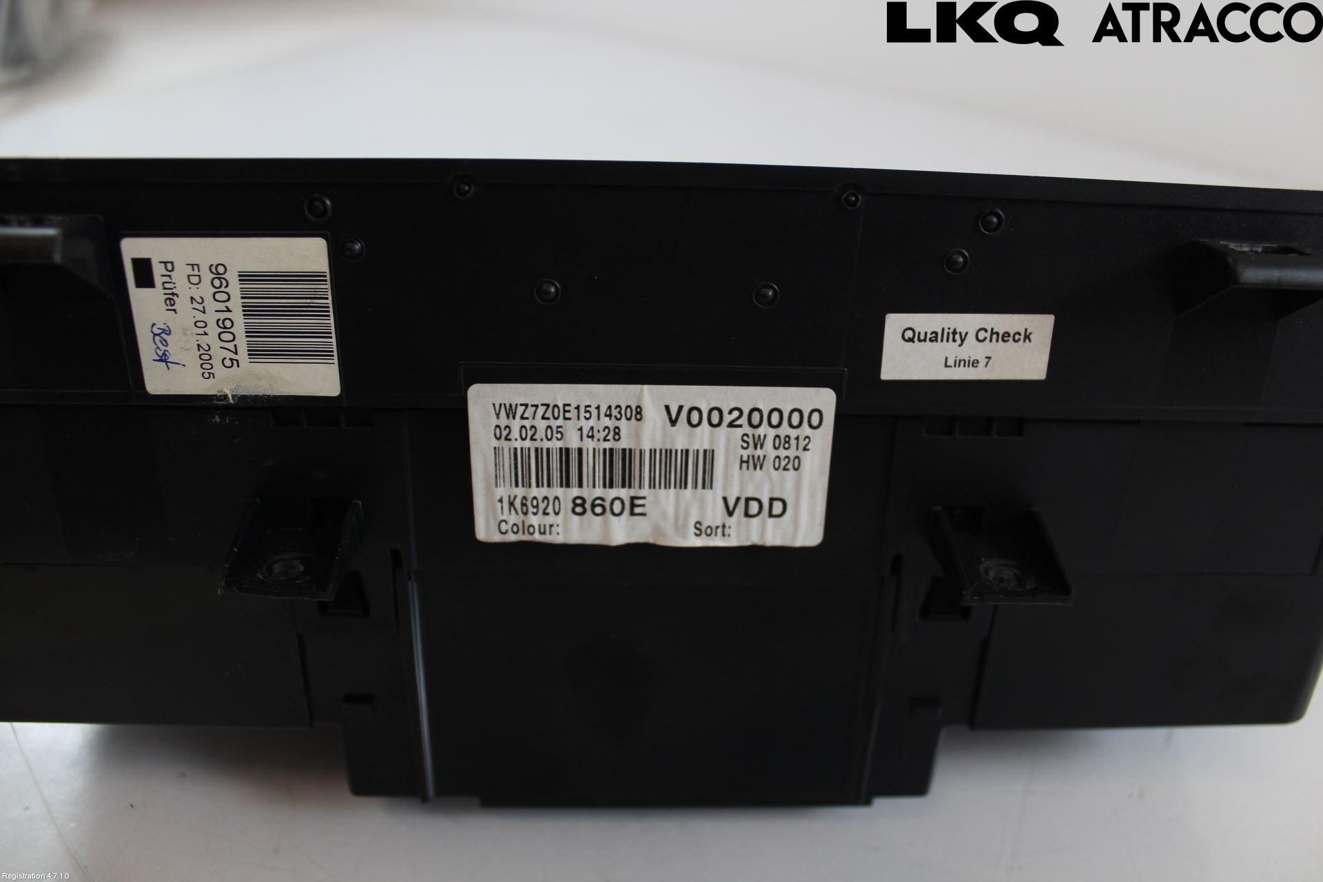 Volkswagen VW GOLF V 04-09 Instrument Komb