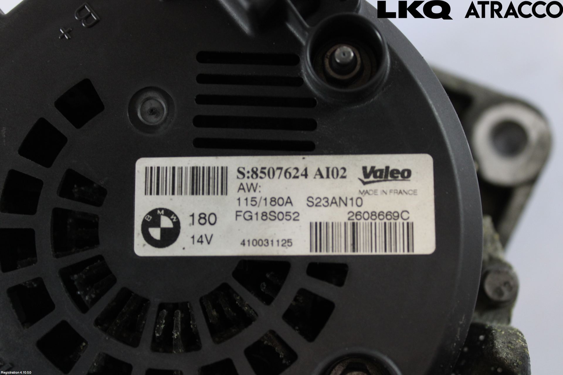 BMW 3 E90/91 SED/TOU 05-12 Generator