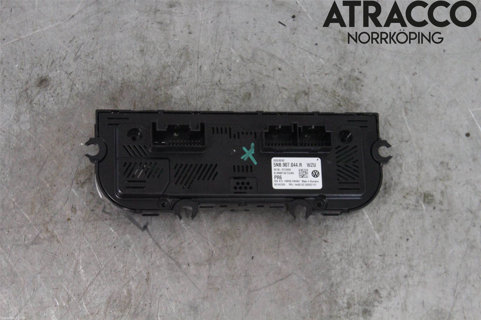 Volkswagen VW TIGUAN 16-24 Värmereglage