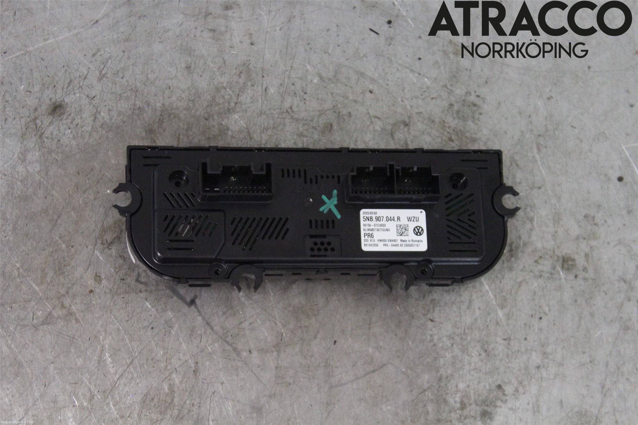 Volkswagen VW TIGUAN 16-24 Värmereglage