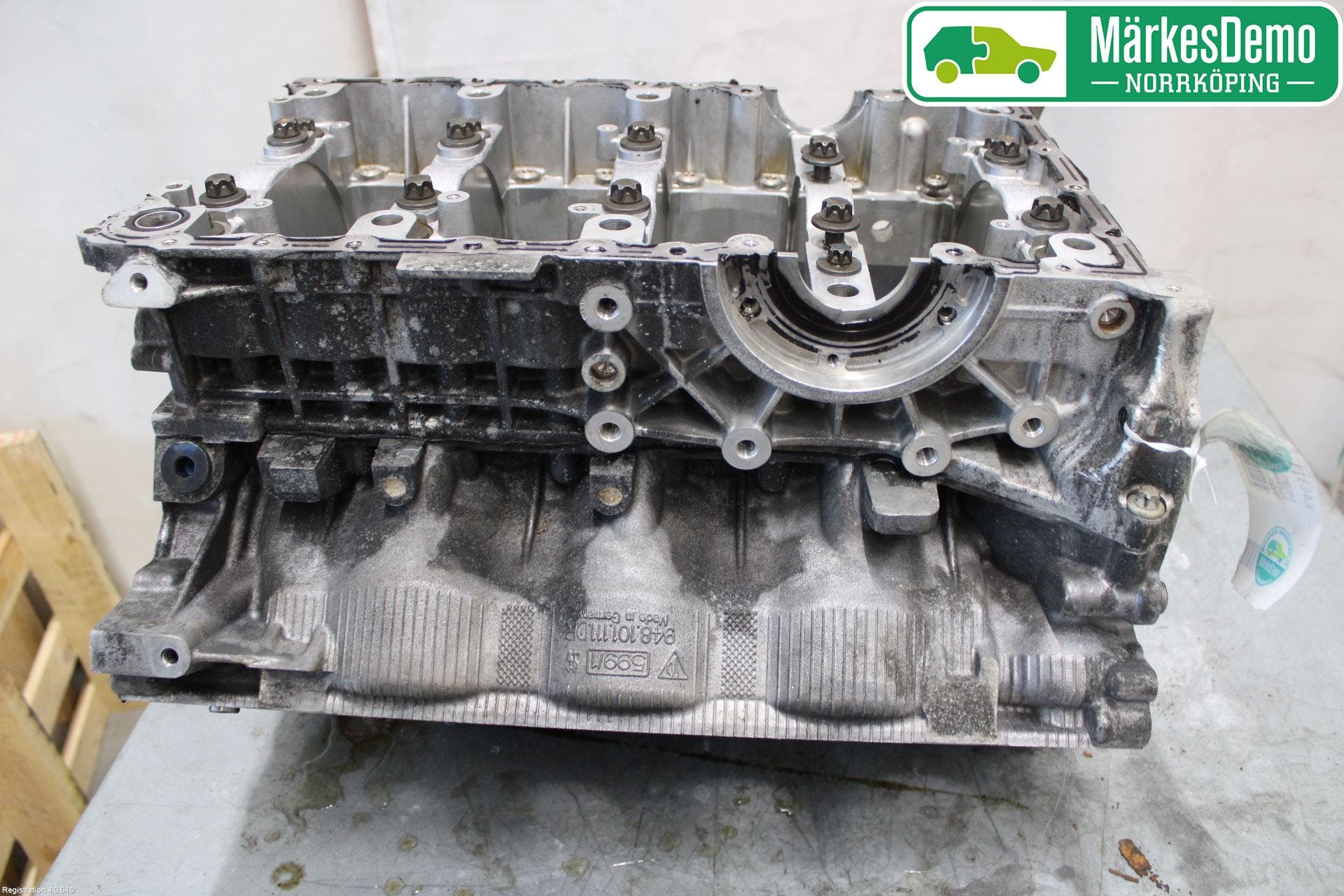 Porsche PANAMERA 09- Motorblock