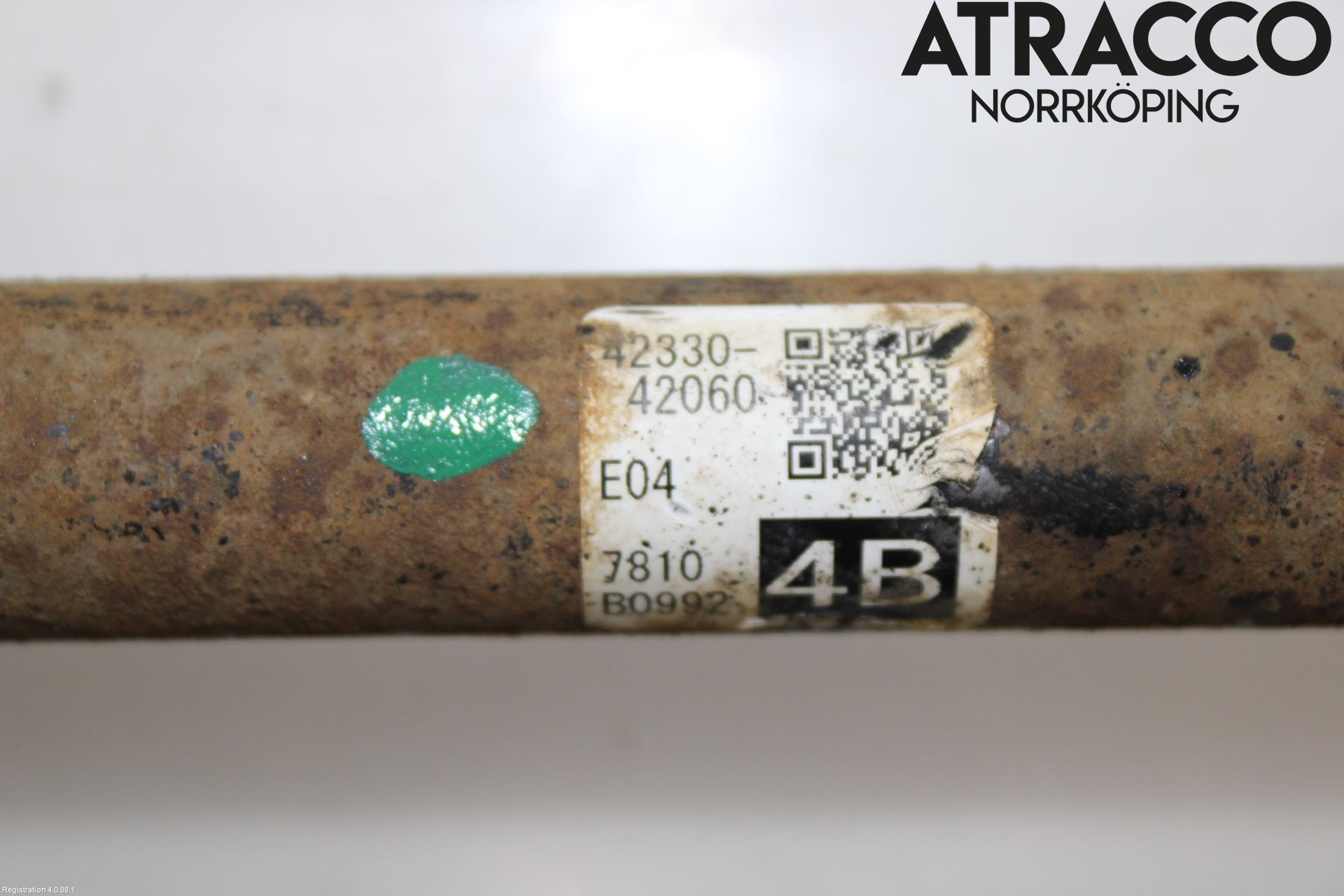 Toyota RAV4 13-18 Drivaxel Bak Vänster