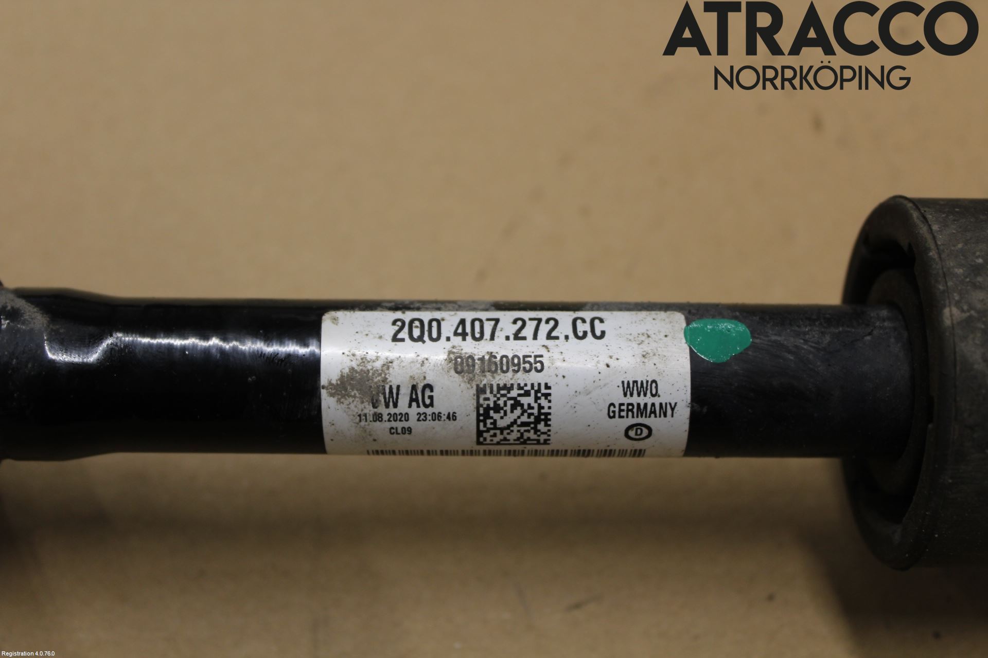 Skoda KAMIQ 20- Drivaxel Fram Höger