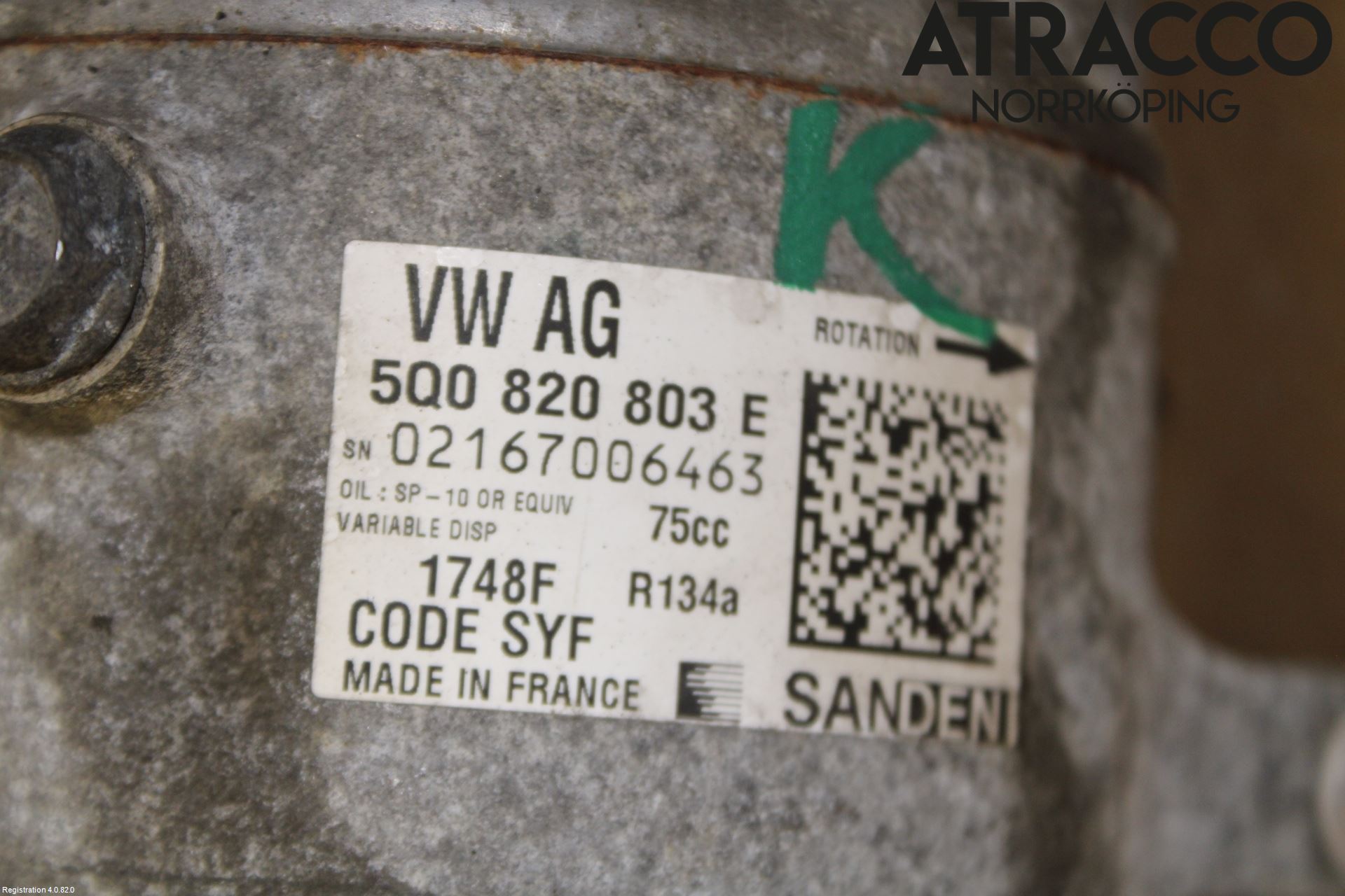Volkswagen VW POLO 10-17 Ac Kompressor