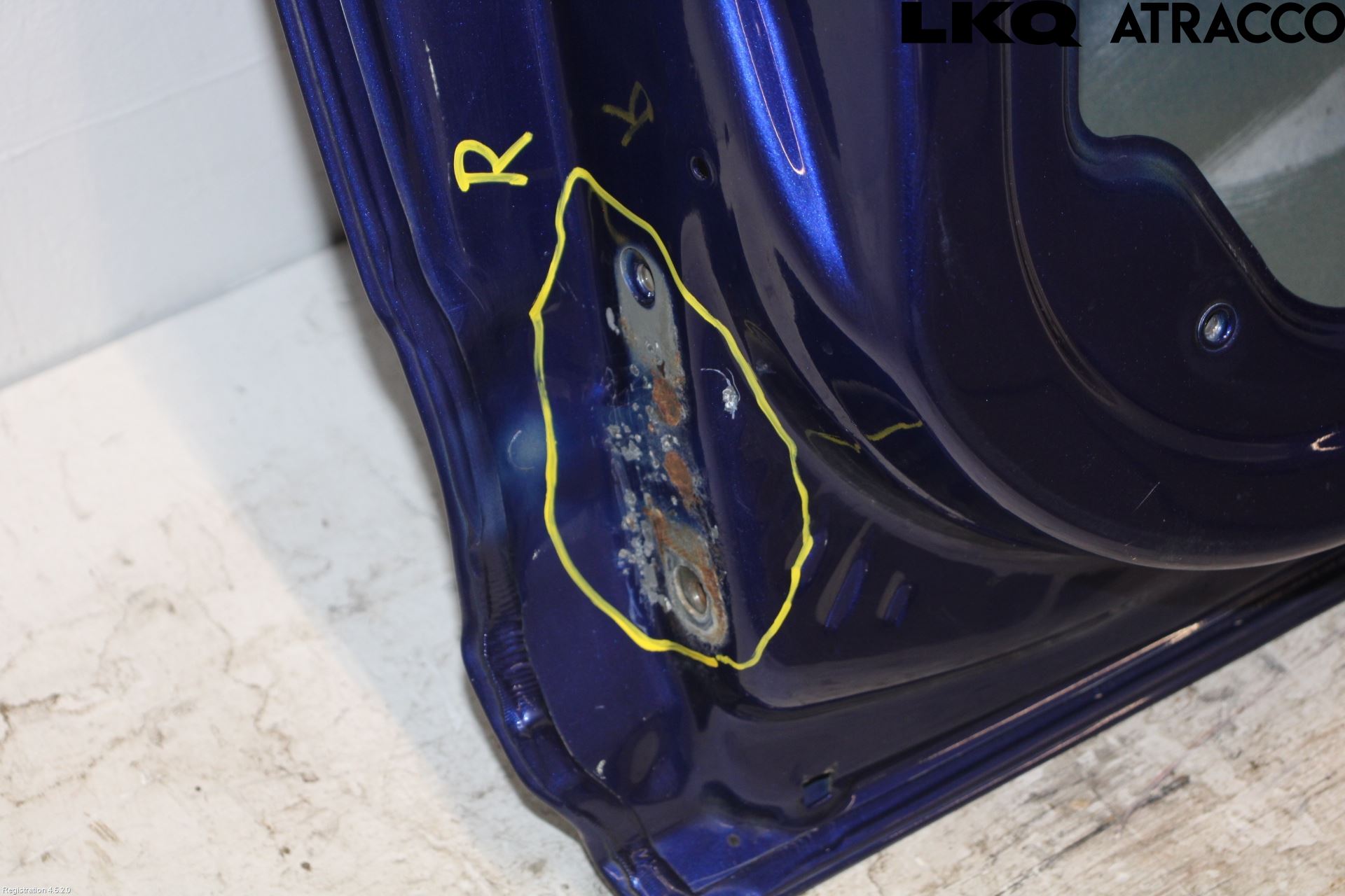 Ford FIESTA 13-17 Dörr Bak Höger