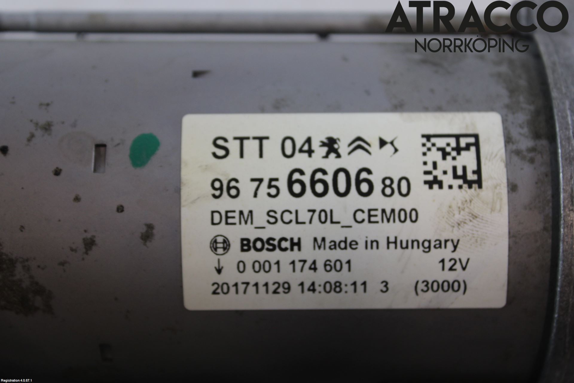 Toyota PROACE II 16- Startmotor Diesel