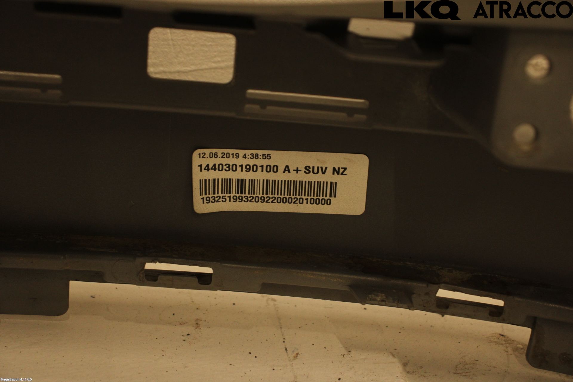 Skoda KODIAQ 17-24 Stötfångarbeklädnad Bak