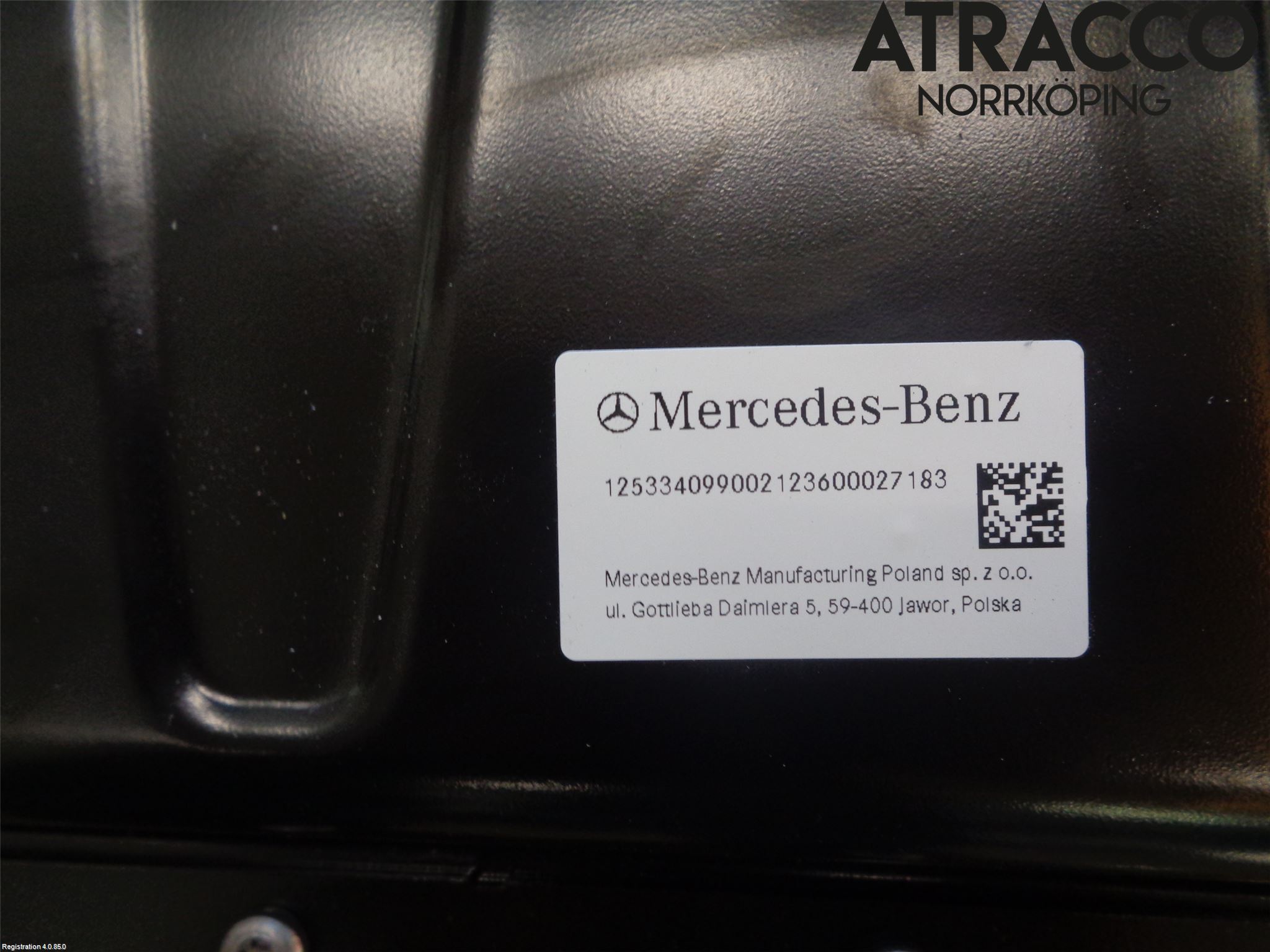 Mercedes-Benz MB GLC-KLASS (X253/C253) 15-22 Batteri Högspänning