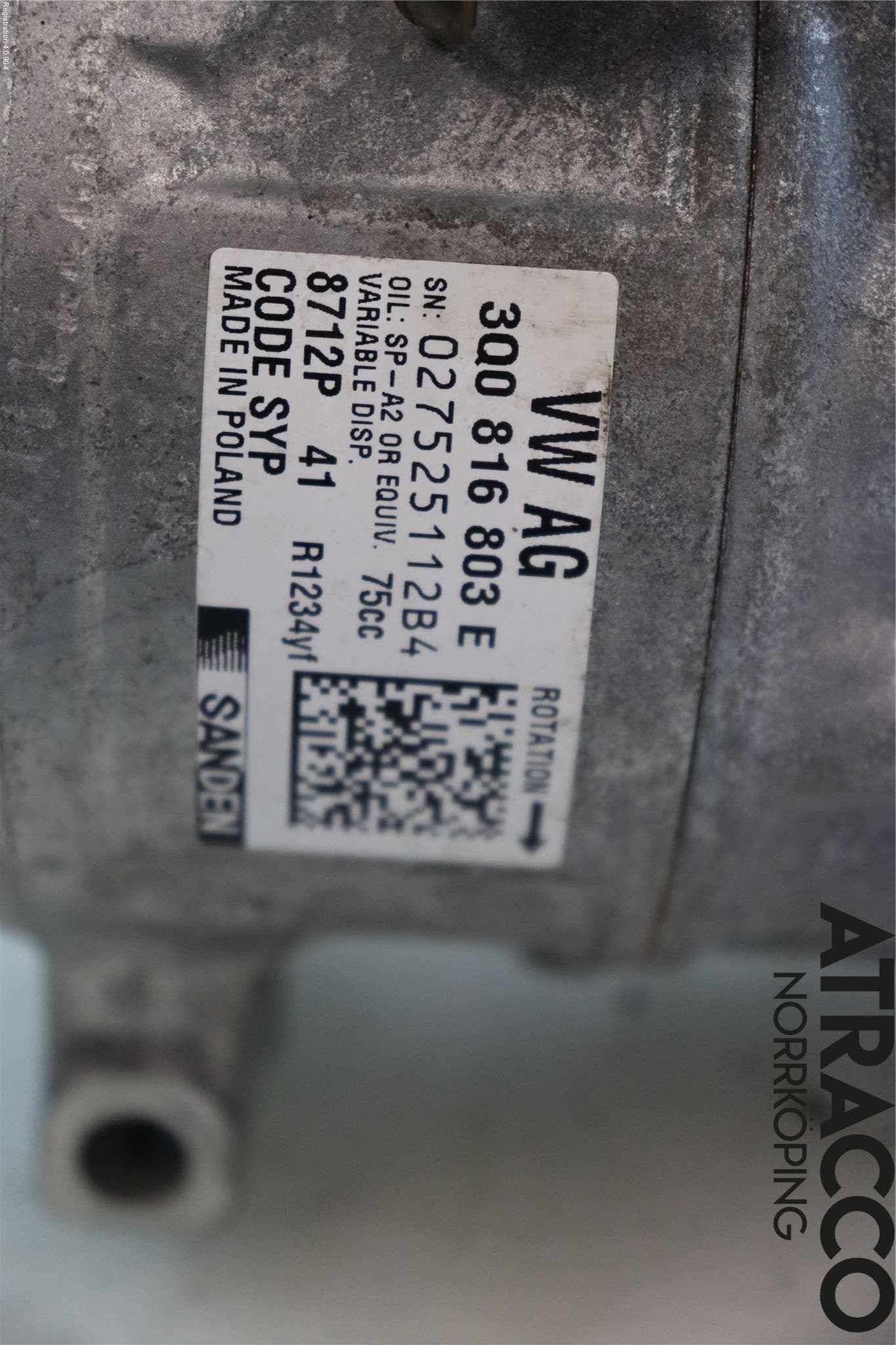 Seat ARONA Ac Kompressor