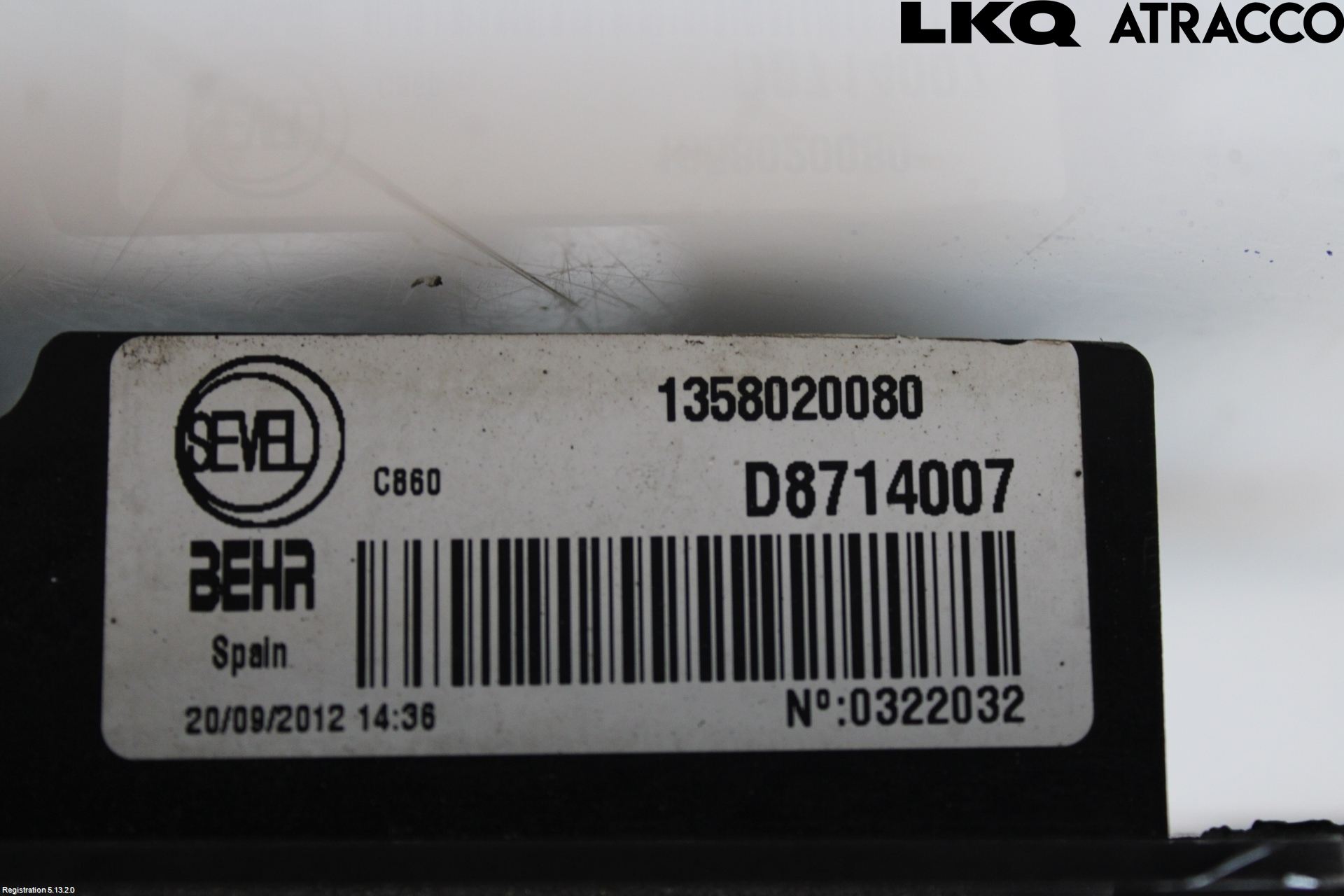 Fiat DUCATO 07-15 Kylfläkt El