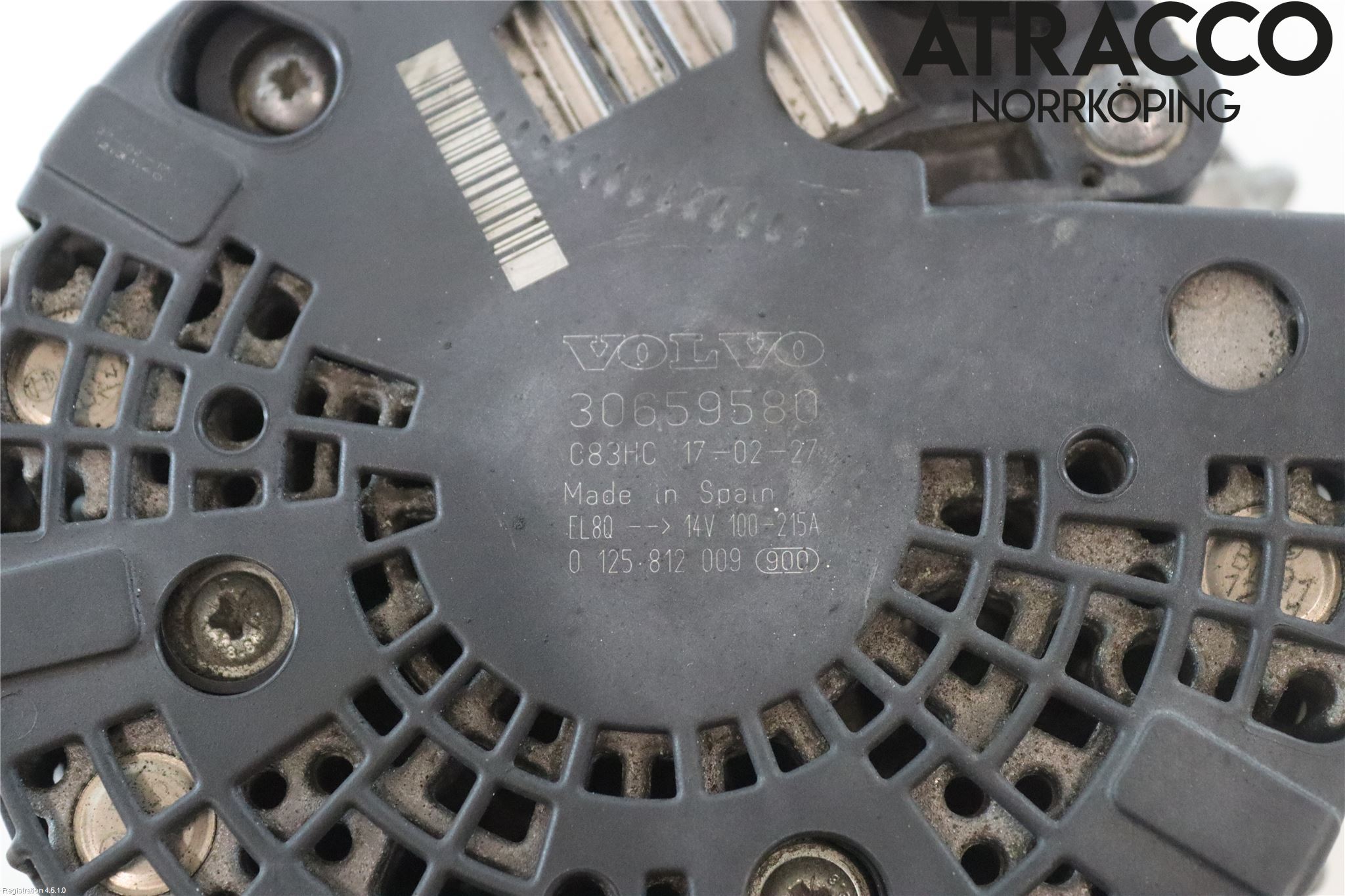 Volvo S90 17->> Generator