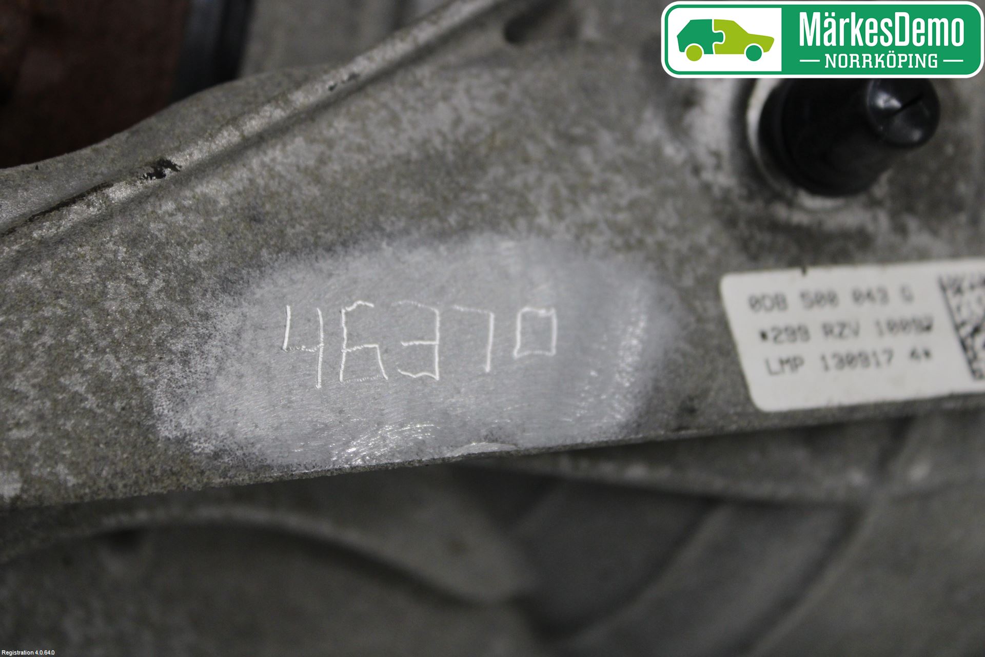 Audi A4/S4 B9 16-19 Bakväxel-Diff
