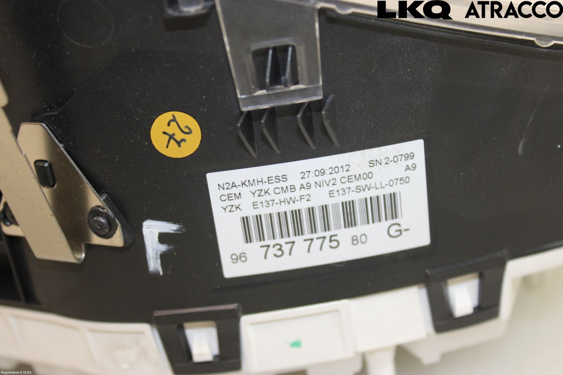 Peugeot 208 12-15 Instrument Komb