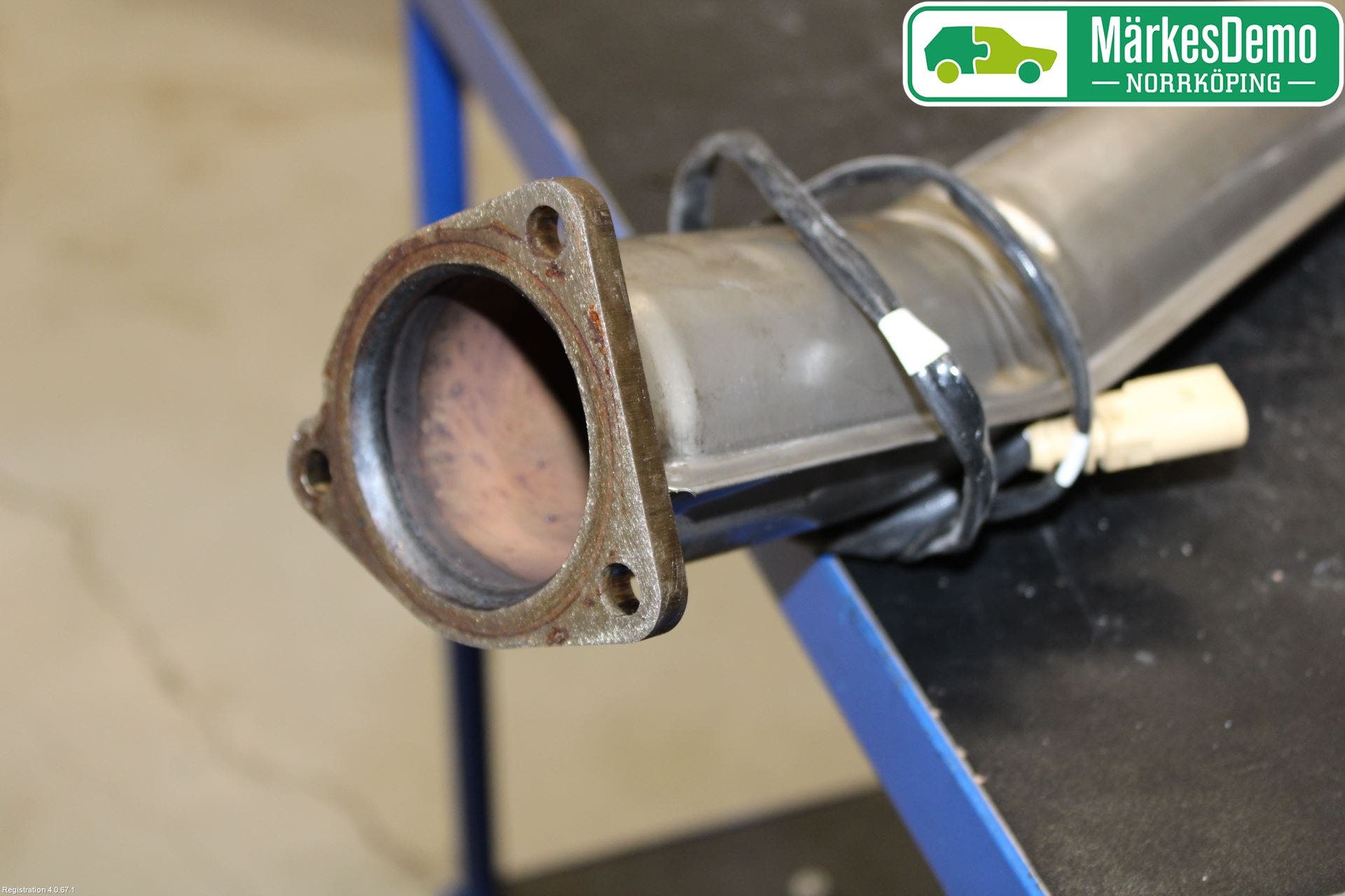 Audi A4/S4 B9 16-19 Avgas Främre Rör