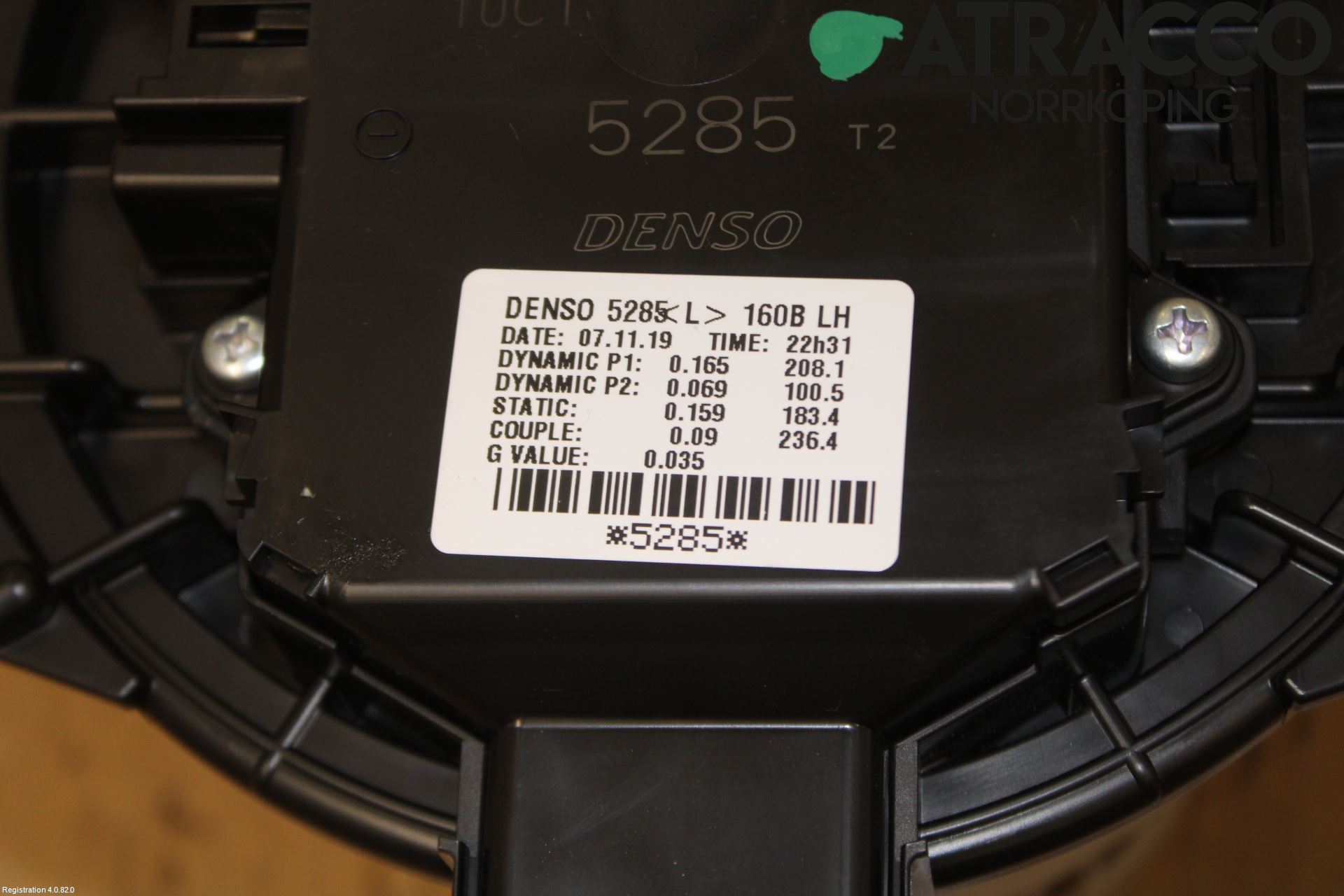 Toyota COROLLA 19- Värmefläkt