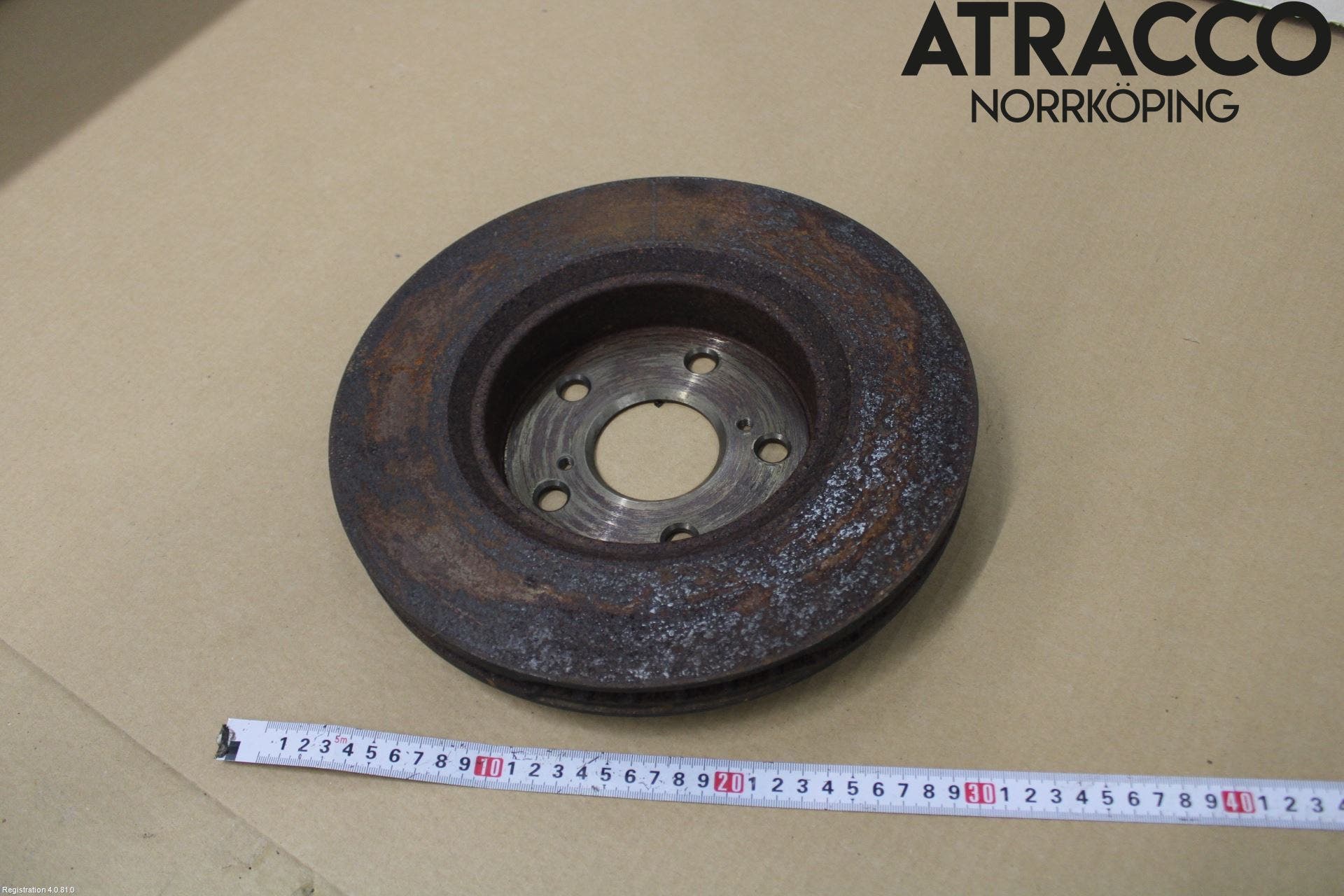 Toyota C-HR 16-23 Bromsskiva Fram