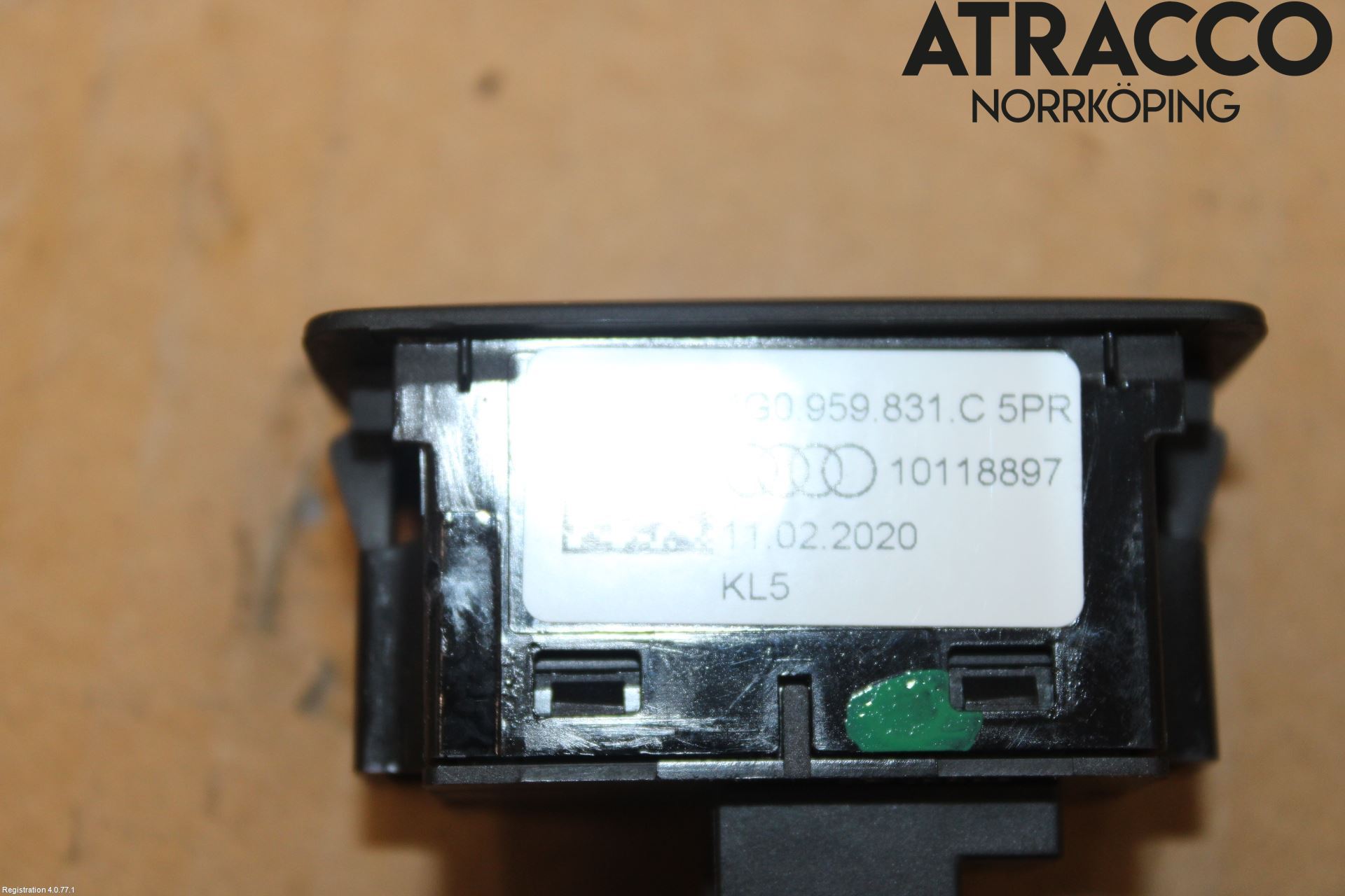 Audi A5 17- Strömställare Baklucka