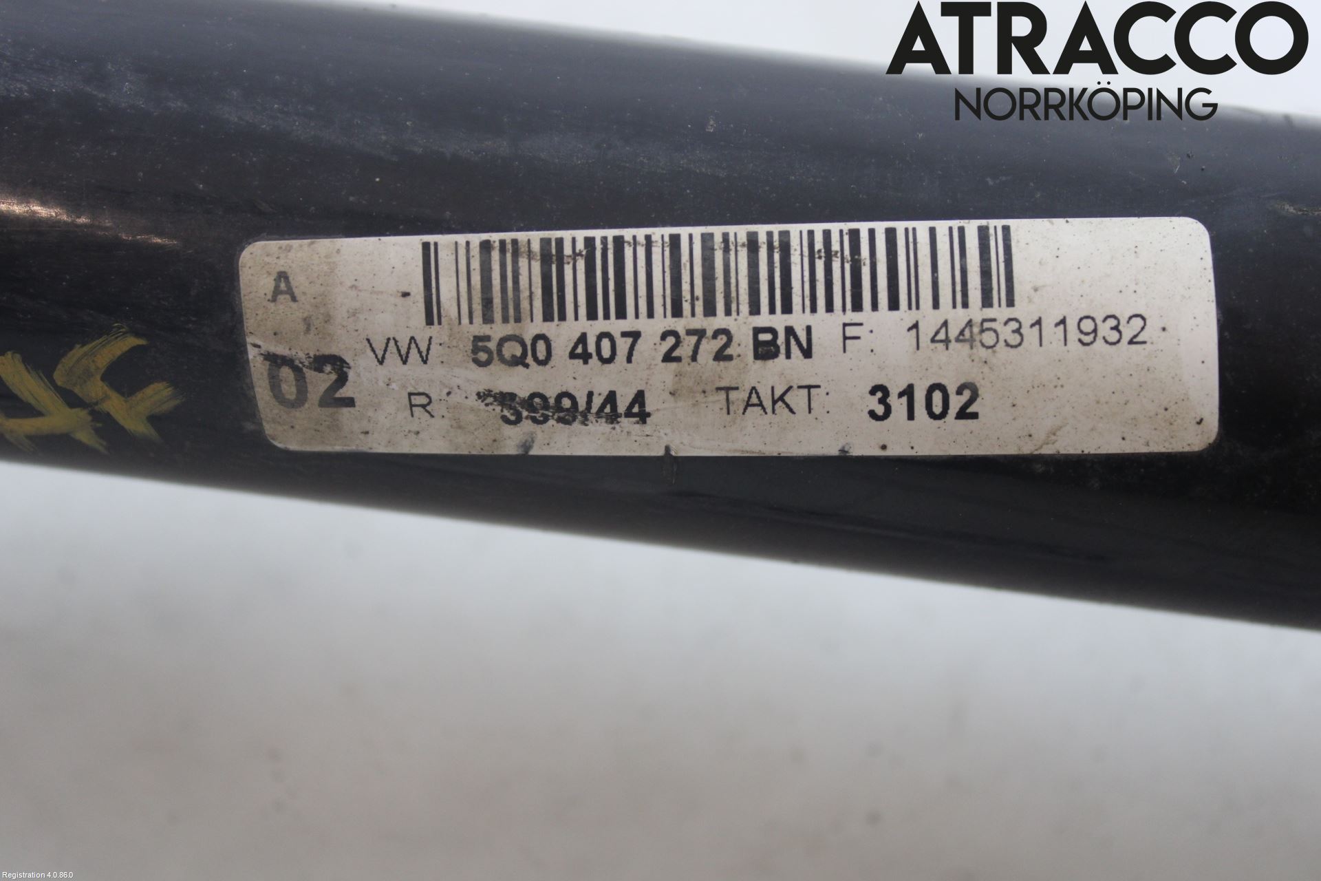 Volkswagen VW GOLF / E-GOLF VII 13-20 Drivaxel Fram Höger