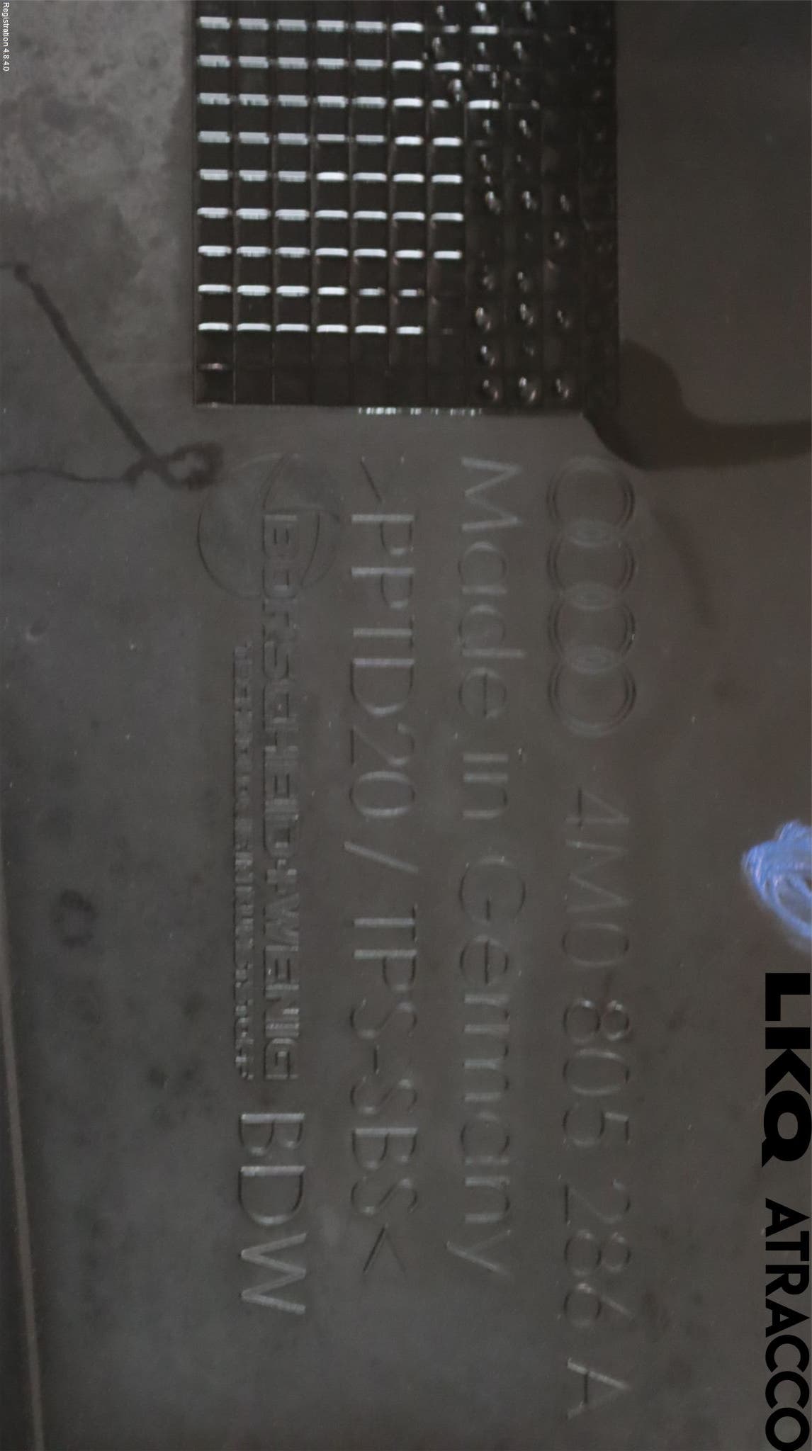 Audi Q7/SQ7 Täckplast Front