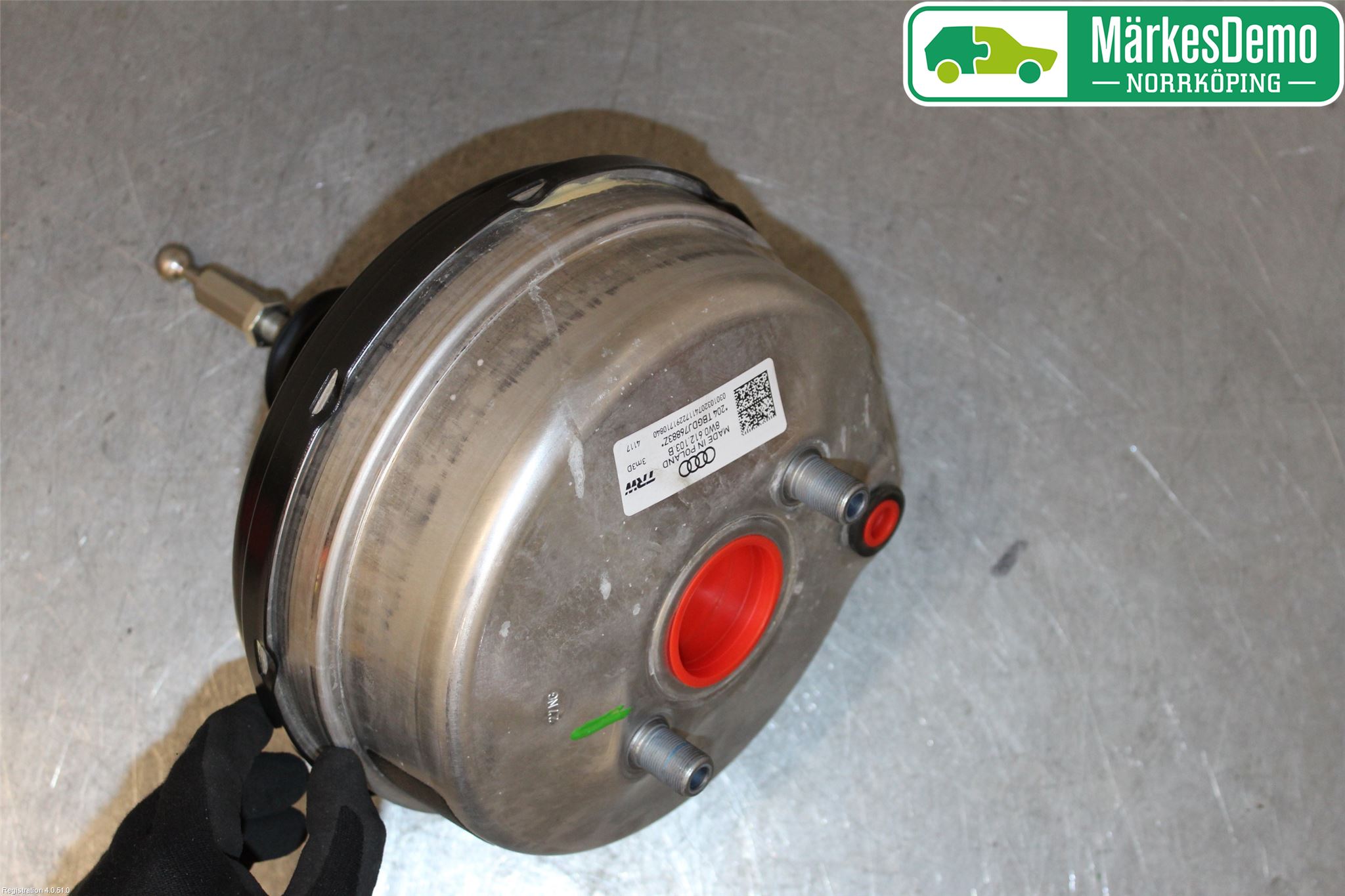 Audi A4/S4 B9 16-19 Bromsservo