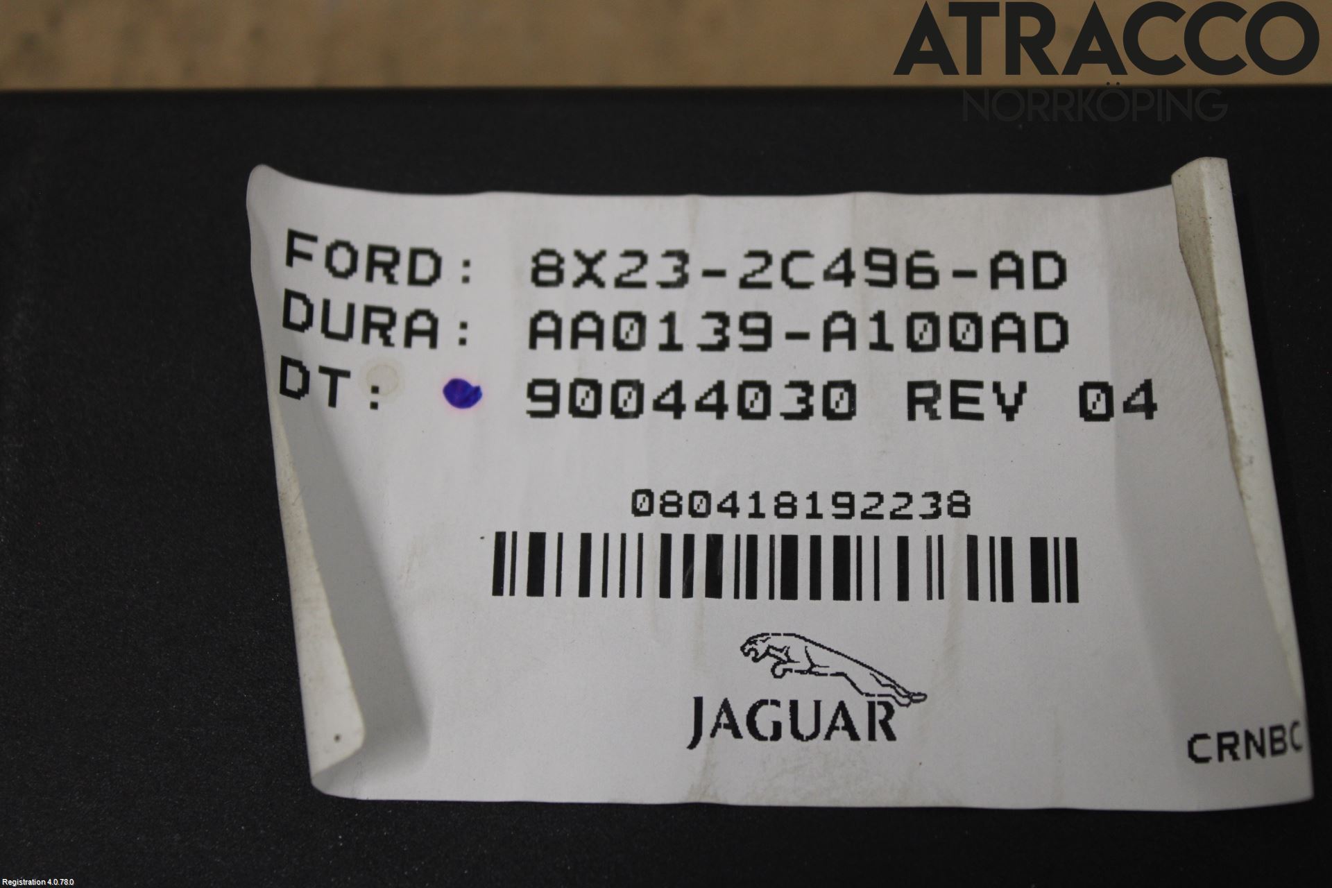 Jaguar XF 08-15 Styrenhet Parkbroms Epb