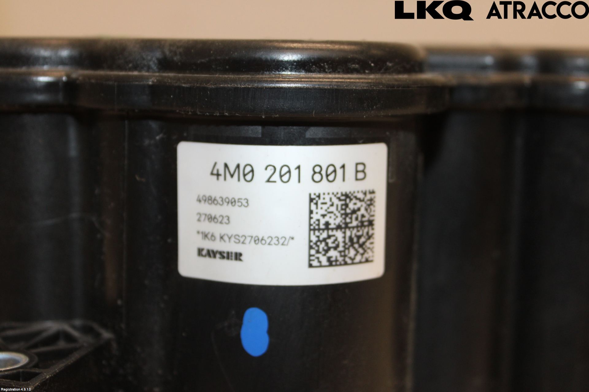 Audi Q7/SQ7 Bränsle Kolkanister