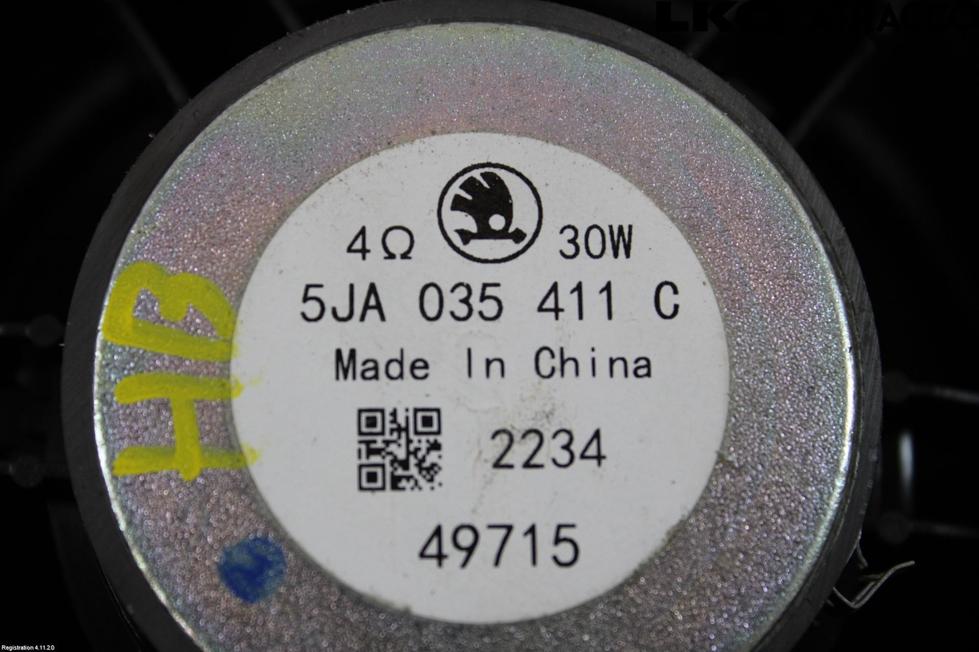 Skoda FABIA 22- Högtalare