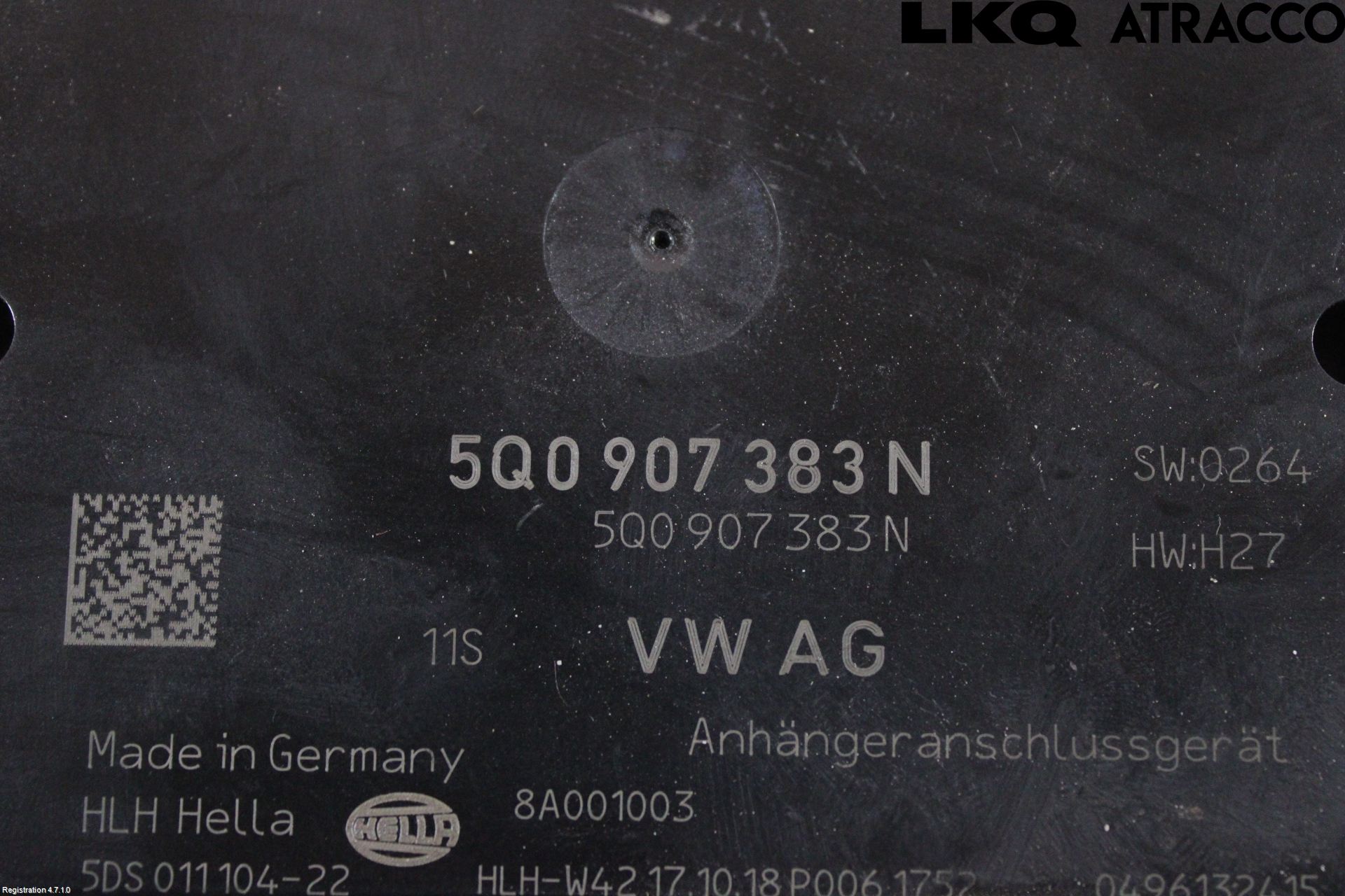 Volkswagen VW TIGUAN 16-24 Styrenhet Dragkrok