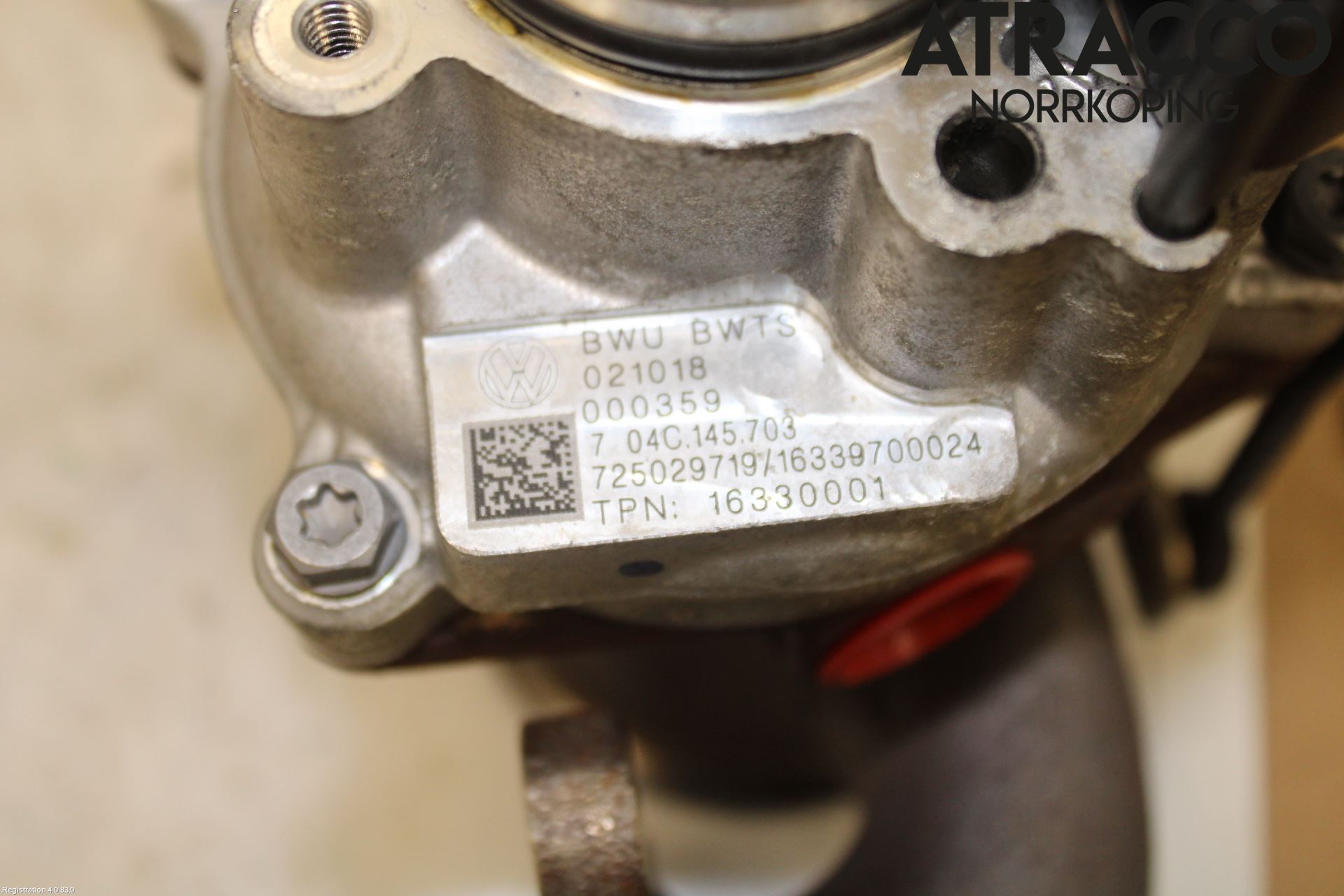 Seat ARONA Turboaggregat